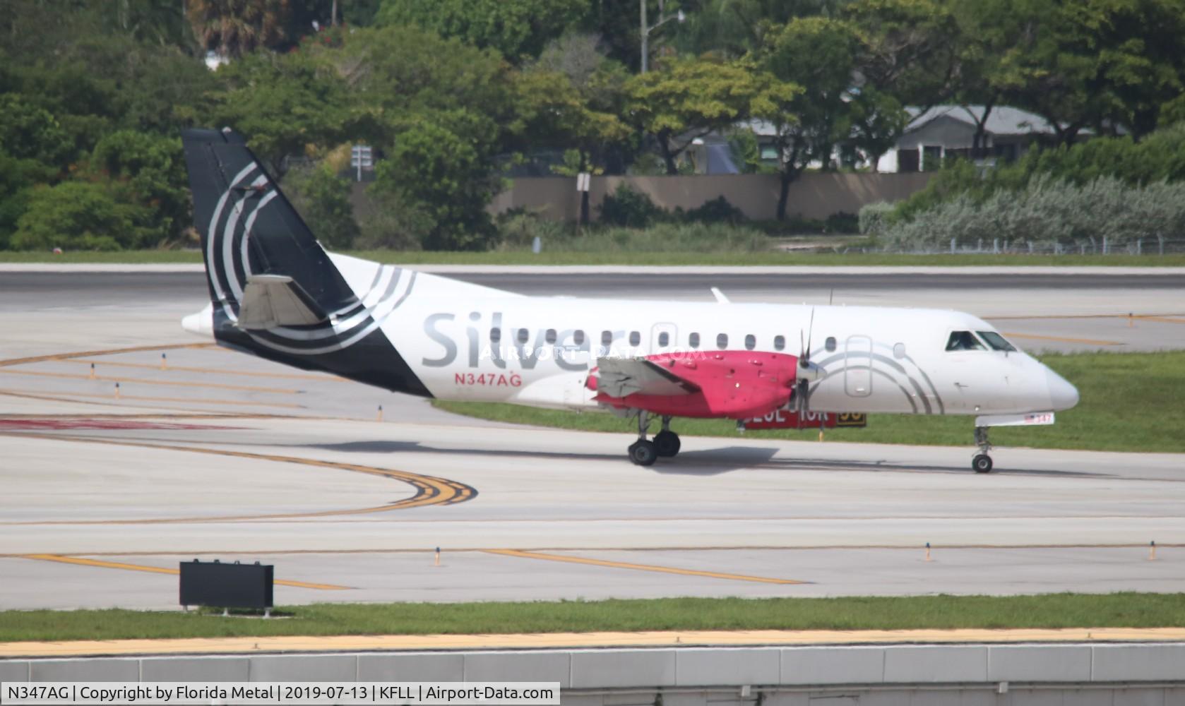 N347AG, 1998 Saab 340B C/N 340B-447, FLL 2019