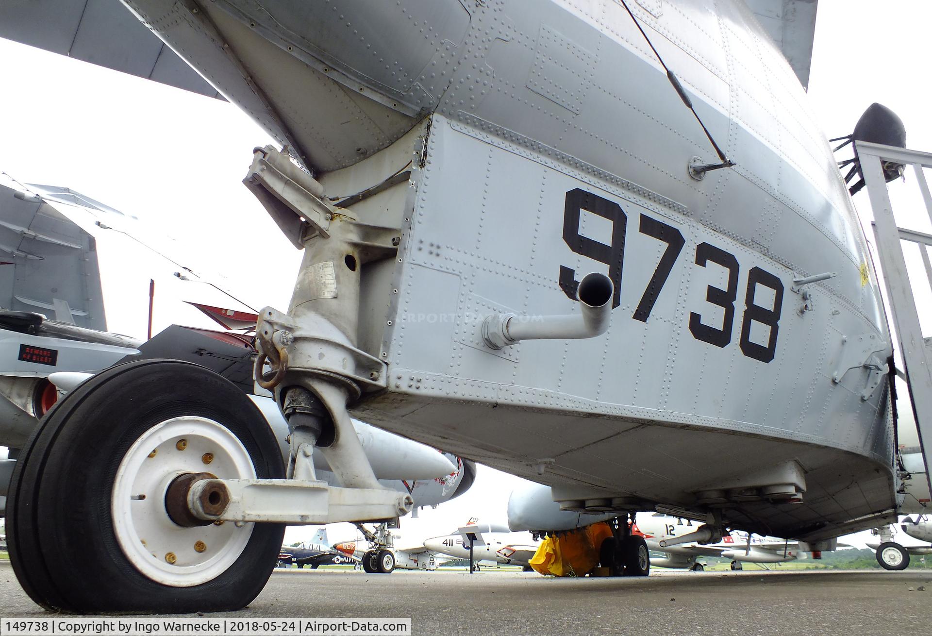 149738, Sikorsky SH-3H Sea King C/N 61155, Sikorsky SH-3H Sea King at the Hickory Aviation Museum, Hickory NC