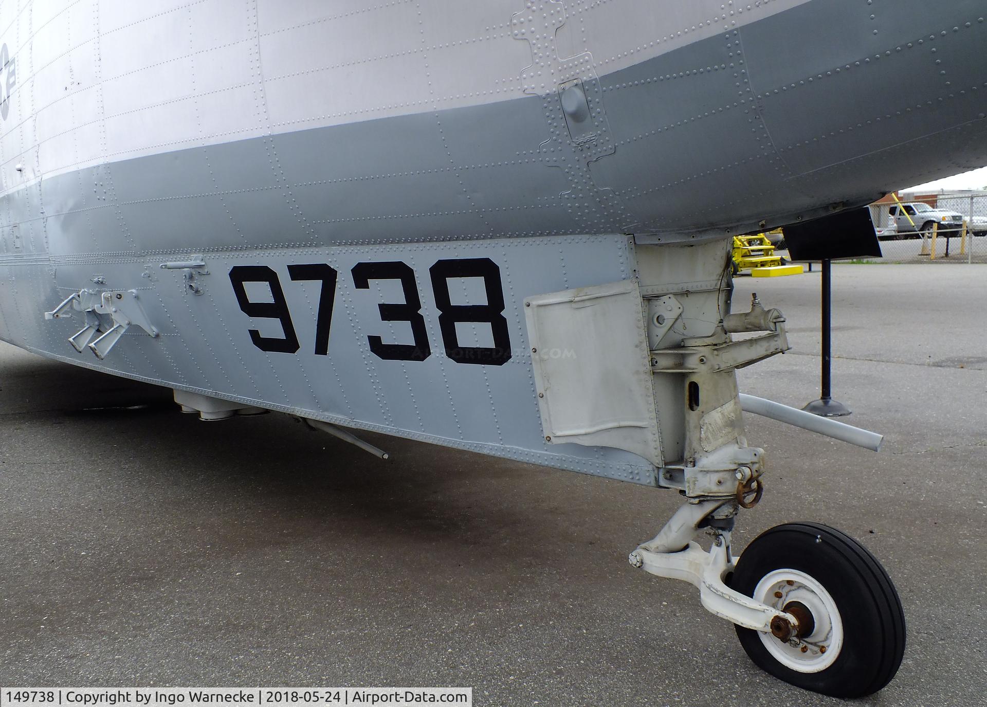 149738, Sikorsky SH-3H Sea King C/N 61155, Sikorsky SH-3H Sea King at the Hickory Aviation Museum, Hickory NC