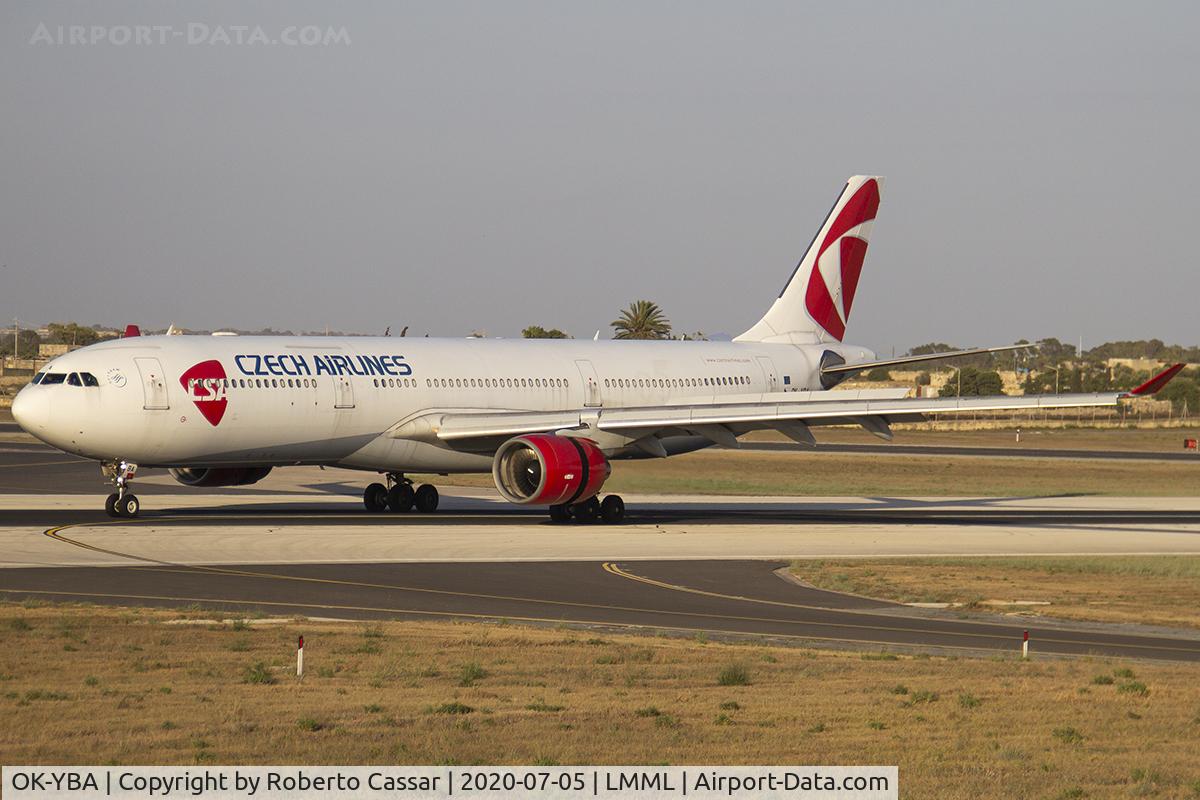 OK-YBA, 2001 Airbus A330-323X C/N 425, Runway 31