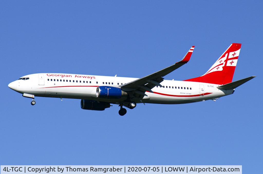 4L-TGC, 2007 Boeing 737-8FH C/N 35092, Georgian Airways Boeing 737-800