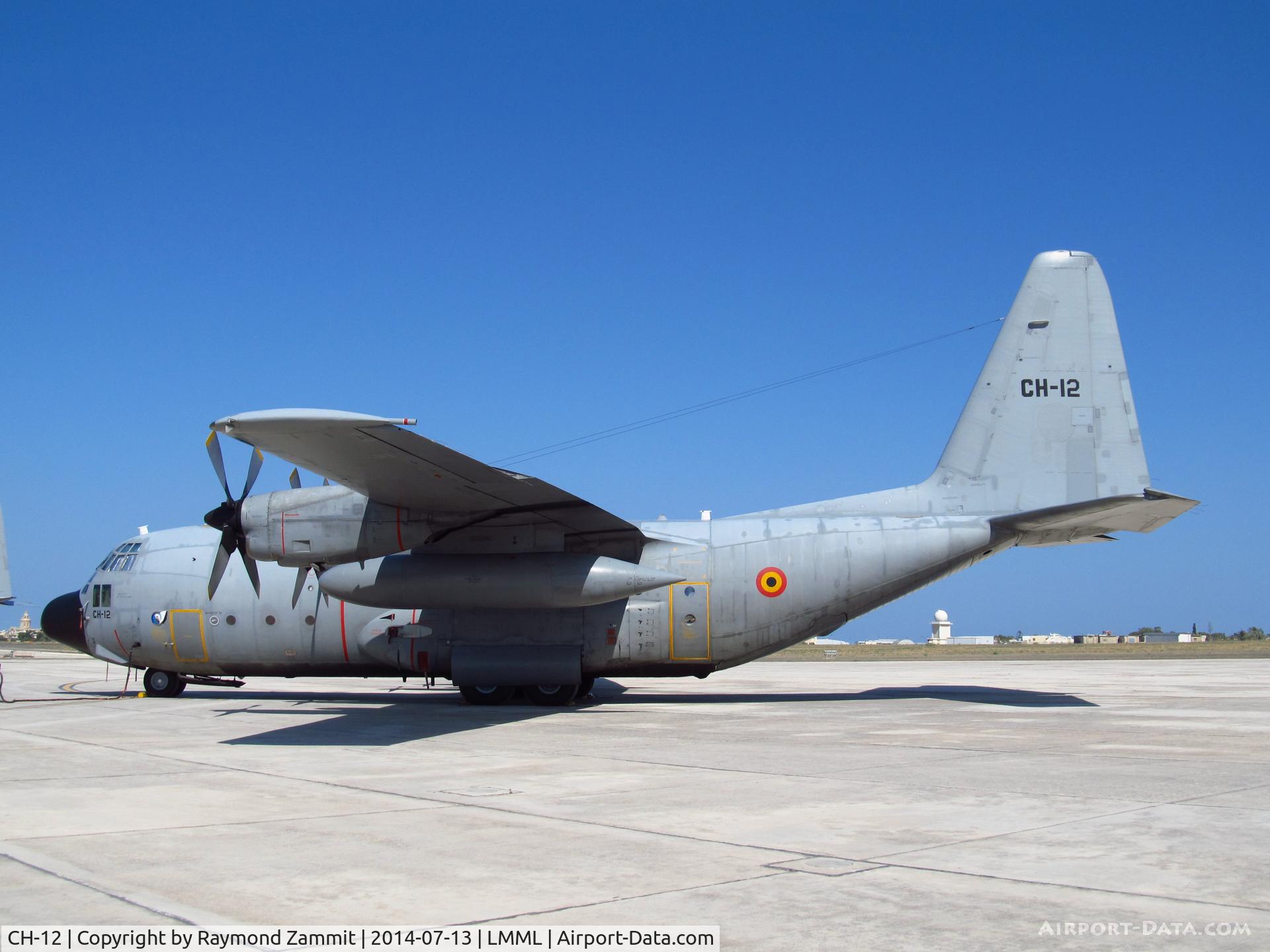 CH-12, 1971 Lockheed C-130H Hercules C/N 382-4483, Lockheed C130H Hercules CH-12 Belgian Air Force