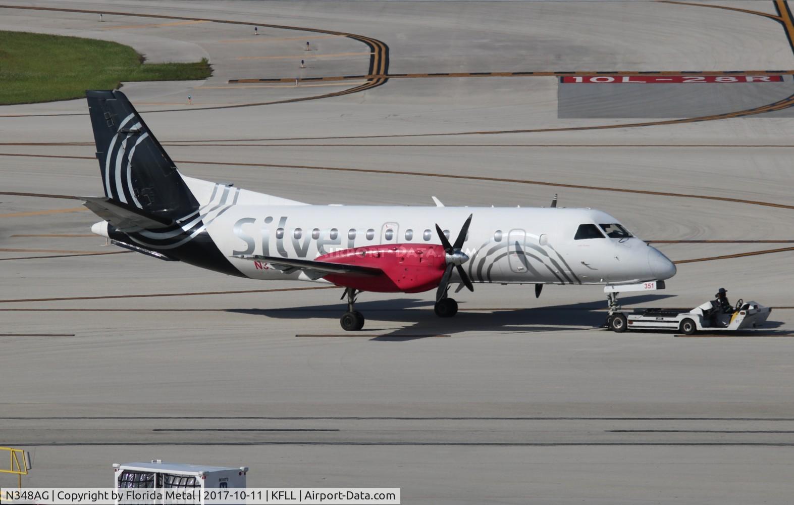 N348AG, 1998 Saab 340B C/N 340B-448, FLL 2017