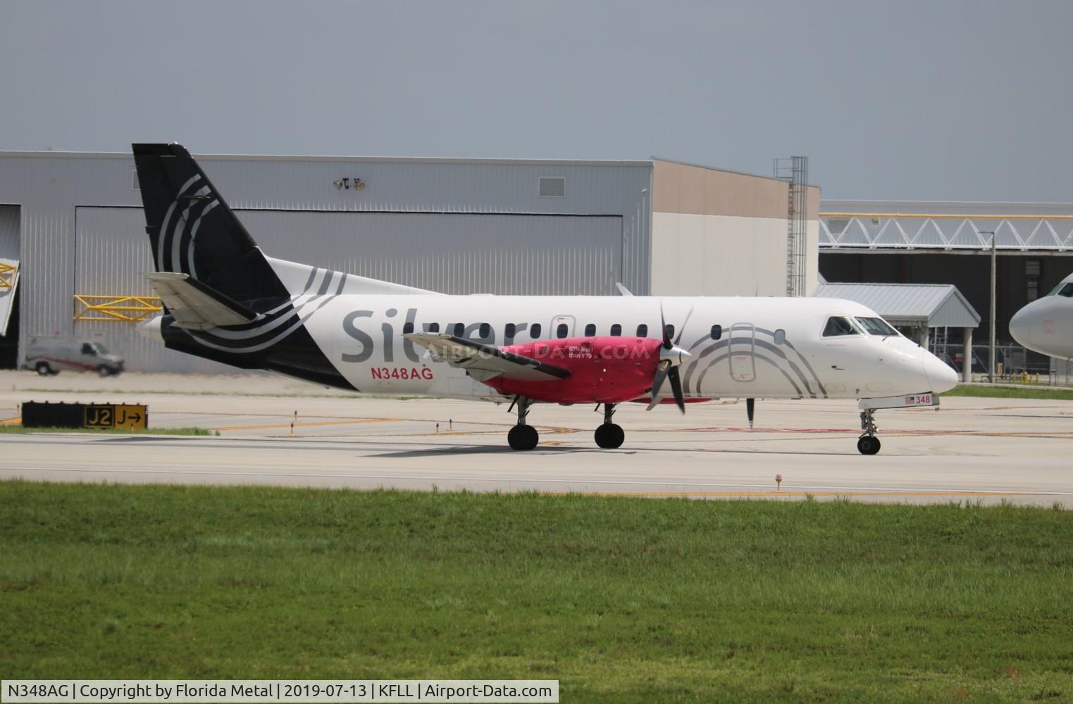 N348AG, 1998 Saab 340B C/N 340B-448, FLL 2019