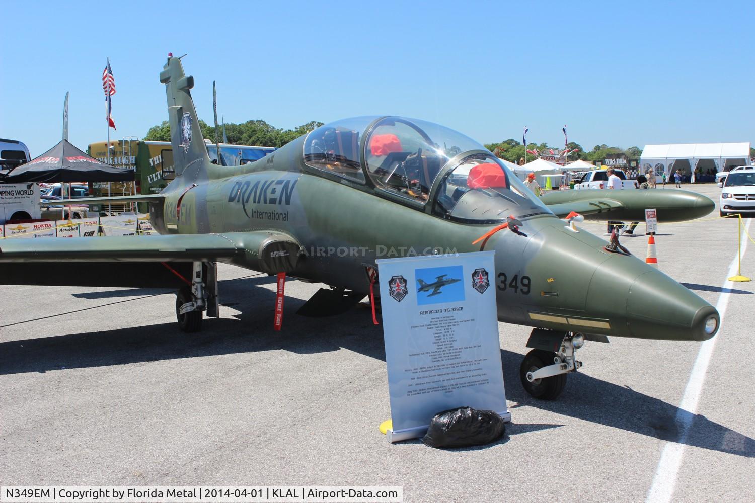 N349EM, 1991 Aermacchi MB-339CB C/N 6830/181, SNF 2013