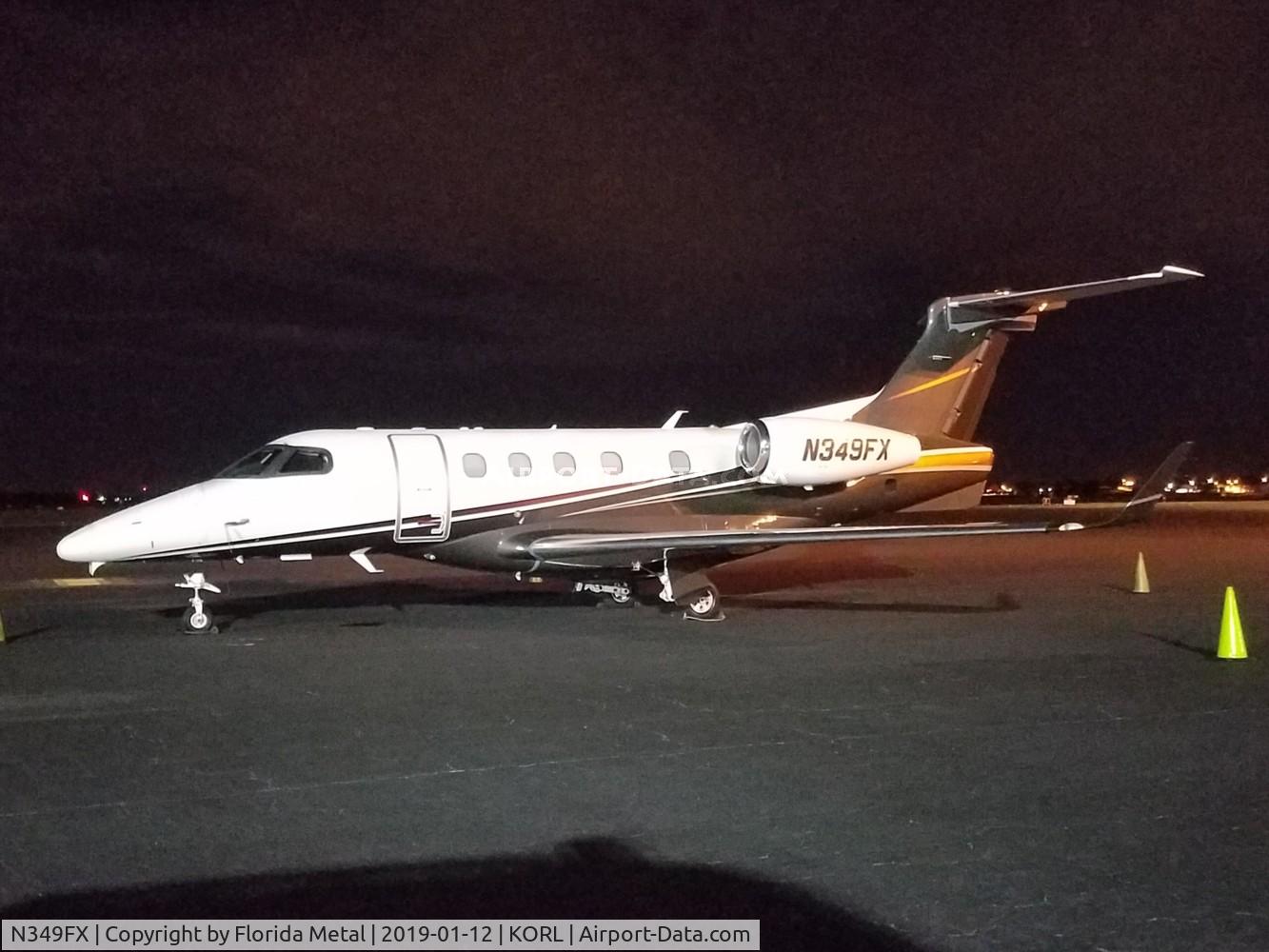 N349FX, 2012 Embraer EMB-505 Phenom 300 C/N 50500100, ORL 2019