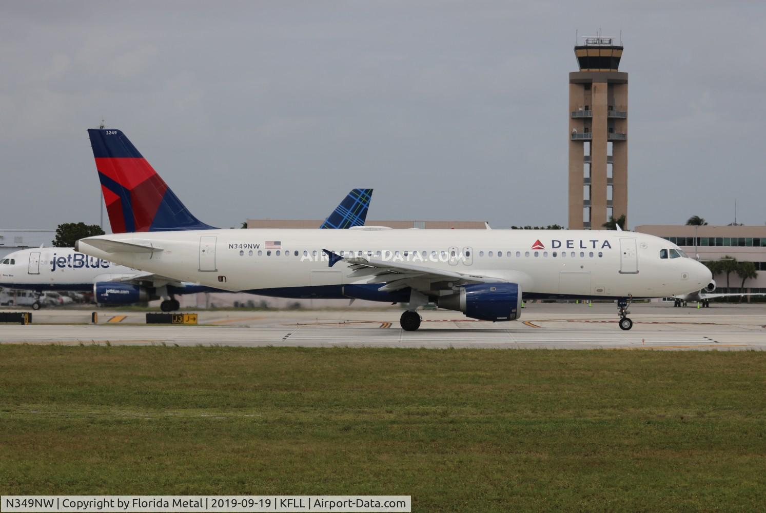 N349NW, 1993 Airbus A320-212 C/N 417, FLL 2019