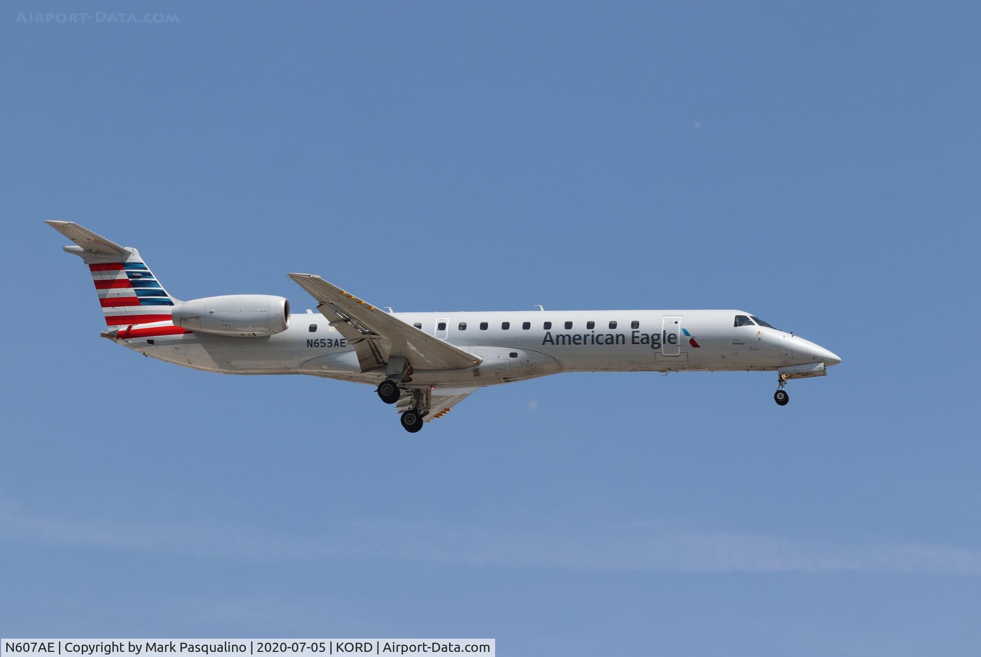 N607AE, 1998 Embraer EMB-145EP (ERJ-145EP) C/N 145064, EMB-145EP