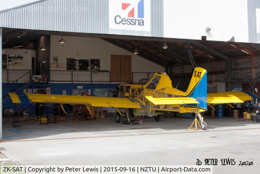 ZK-SAT, Air Tractor AT-402B C/N 402B-0990, Skyfarmers Aviation Ltd., Ashburton