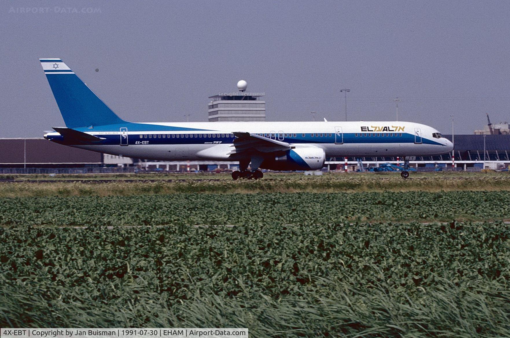4X-EBT, 1991 Boeing 757-258/ER C/N 25036/356, El Al