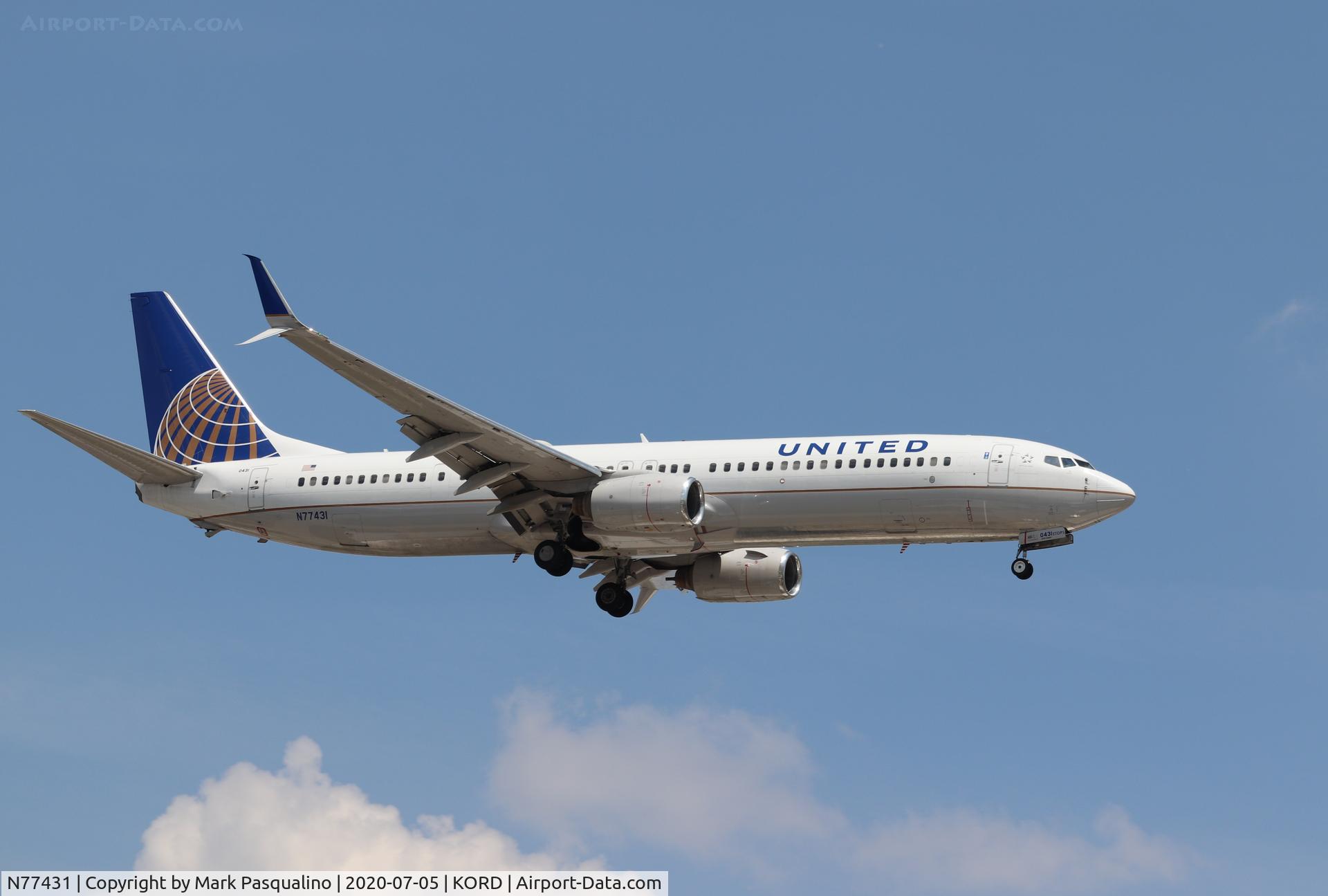 N77431, 2009 Boeing 737-924/ER C/N 32833, Boeing 737-924/ER
