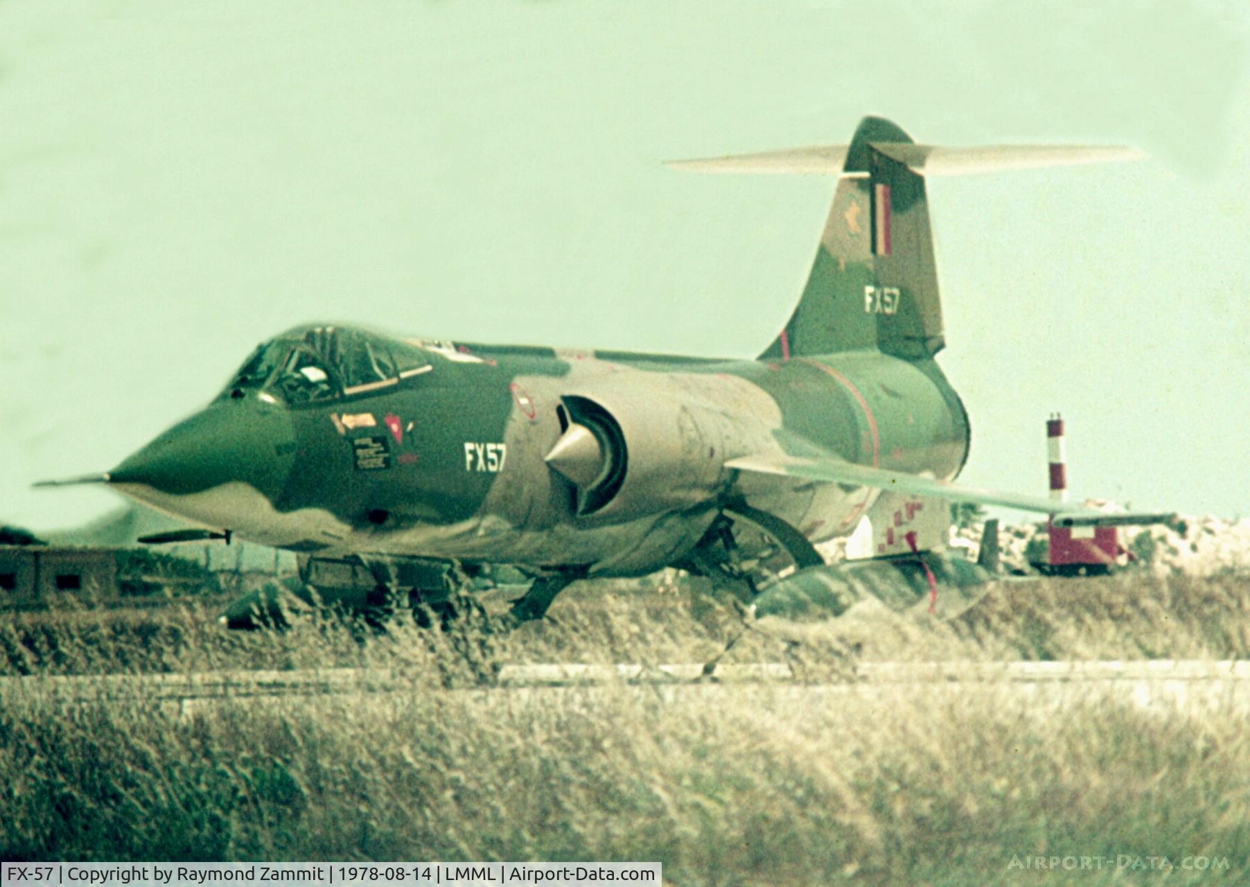 FX-57, Lockheed F-104G Starfighter C/N 683-9100, Lockheed F-104G Starfighter FX-57 Belgian Air Force