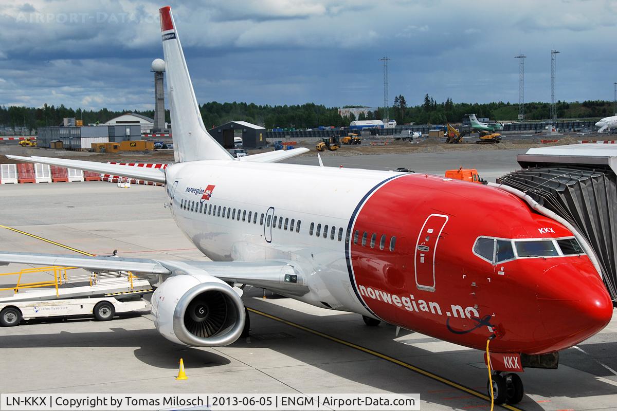 LN-KKX, 1998 Boeing 737-33S C/N 29072, 