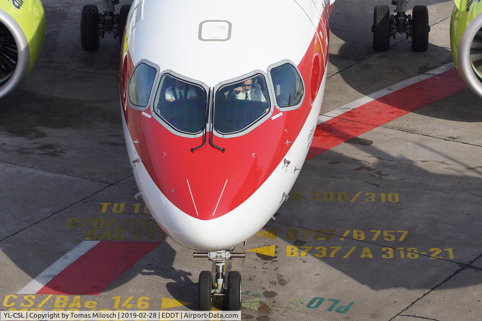 YL-CSL, 2018 Airbus A220-300 C/N 55041, 