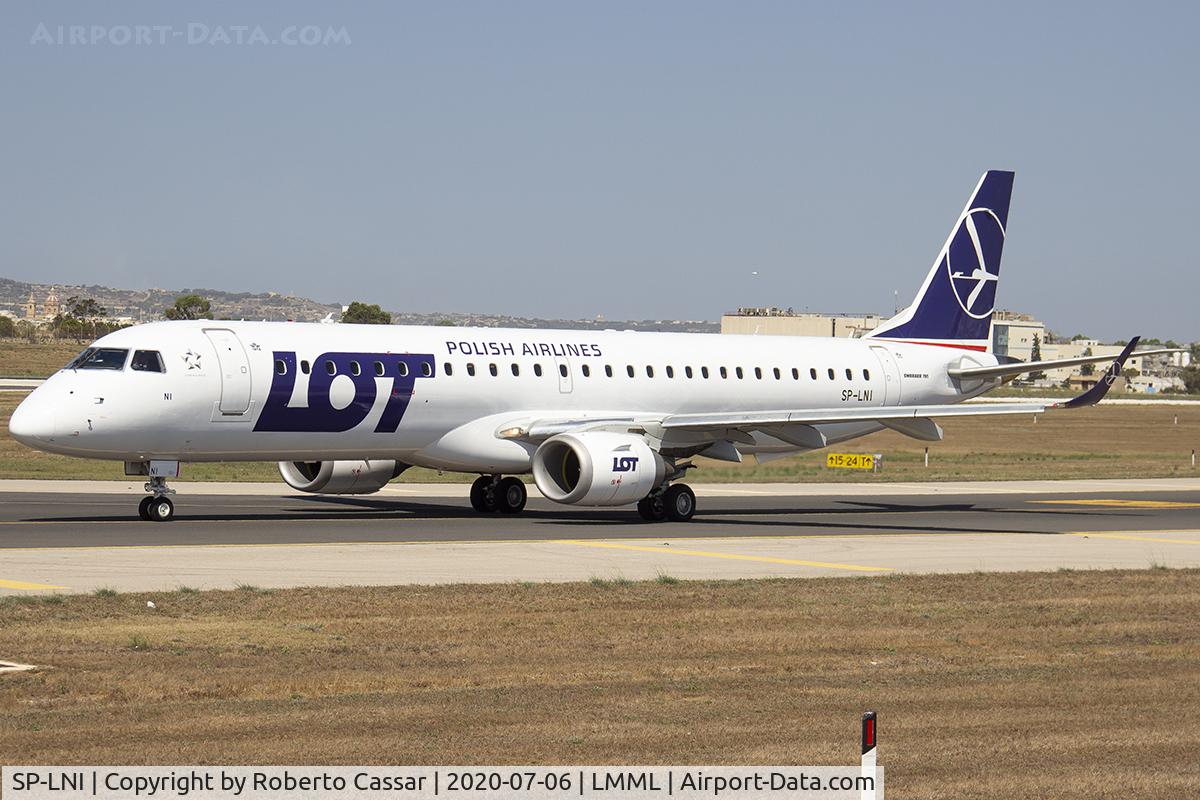SP-LNI, 2008 Embraer 195LR (ERJ-190-200LR) C/N 19000240, Charlie