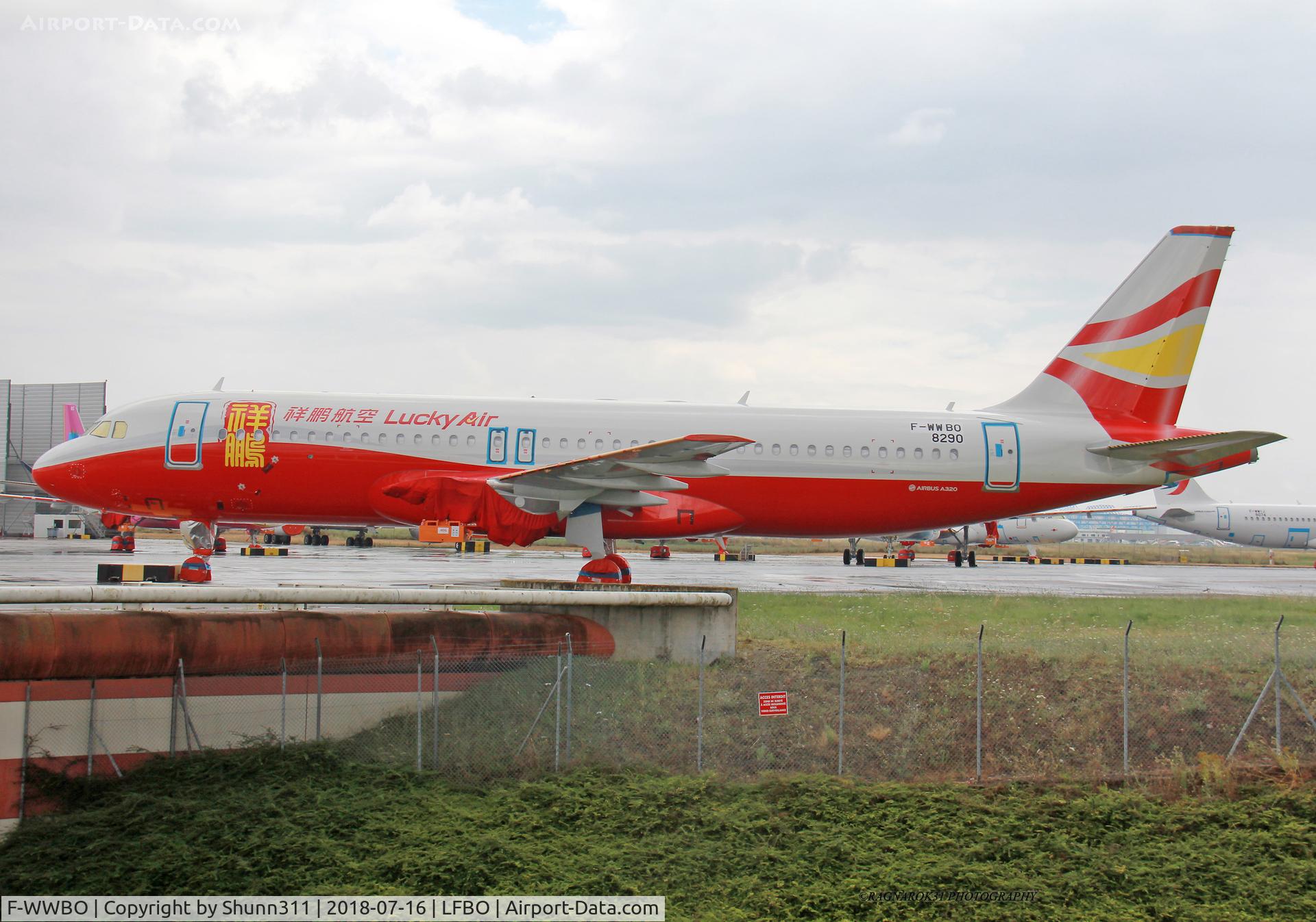 F-WWBO, 2018 Airbus A320-251N C/N 8290, C/n 8290 - To be B-300L