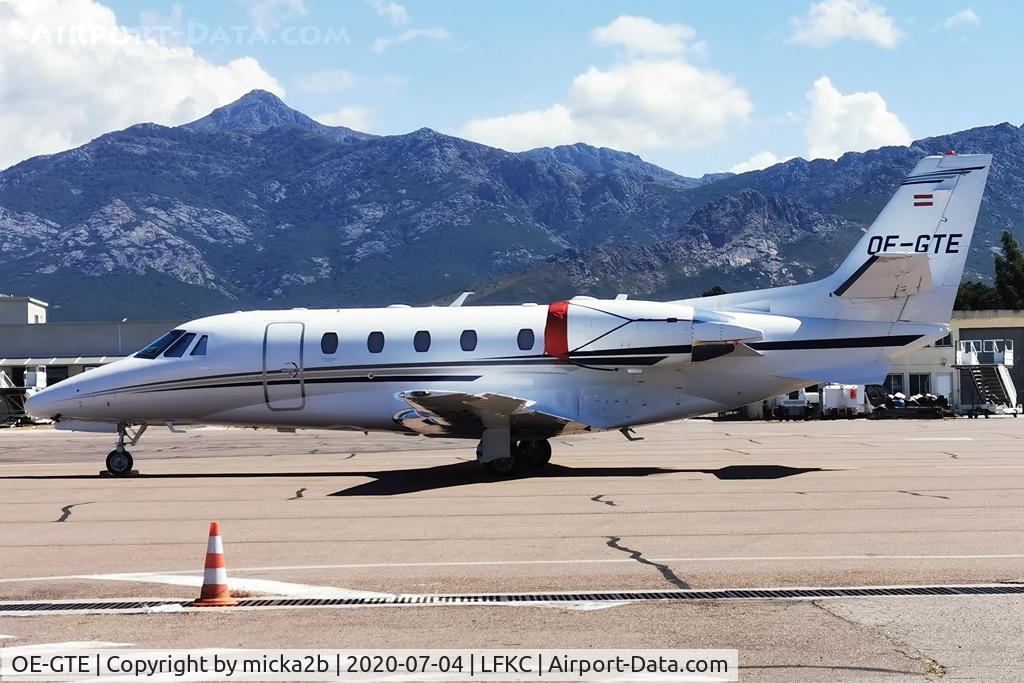 OE-GTE, 2017 Cessna 560XL Citation XLS+ C/N 560-6229, Parked