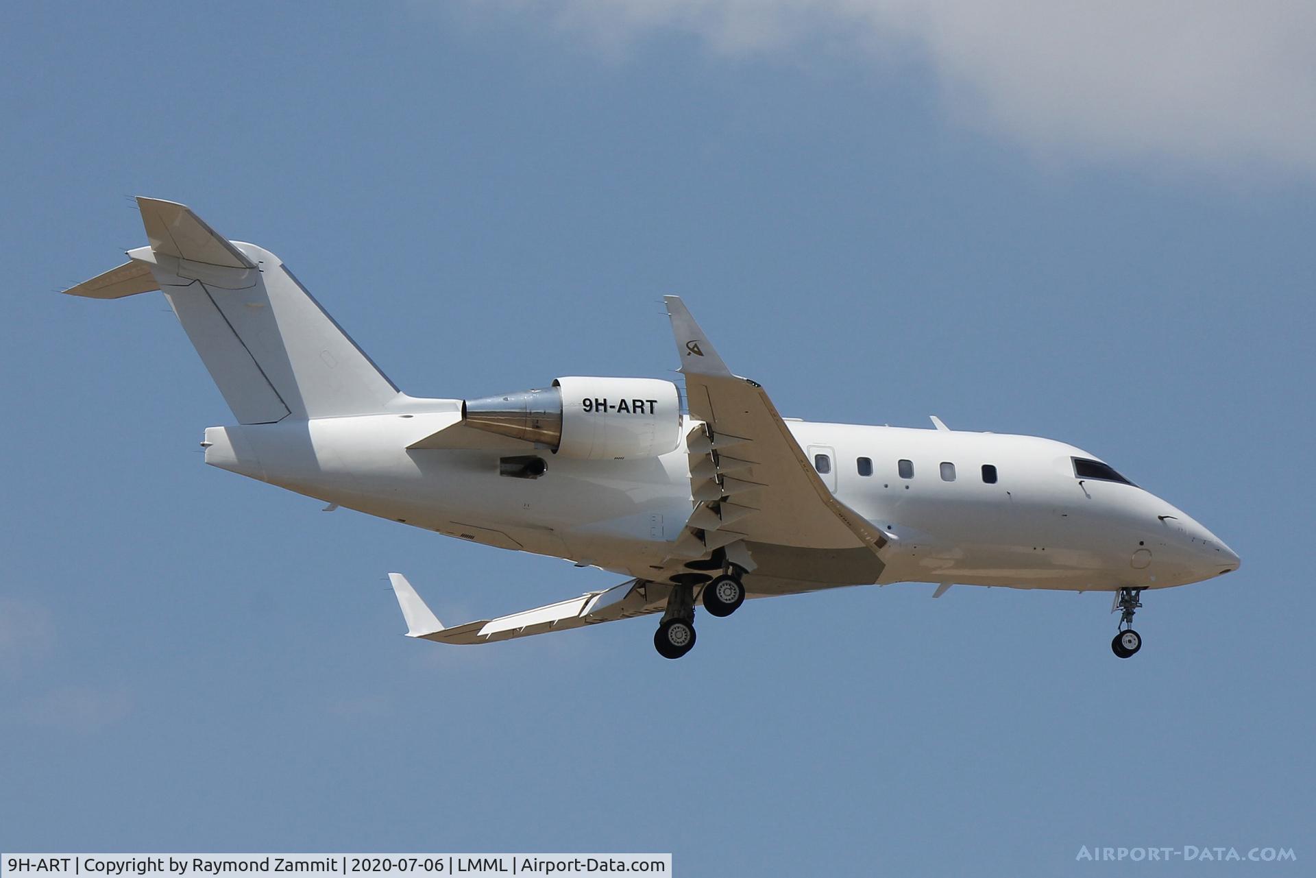 9H-ART, 1993 Canadair Challenger 601-3A (CL-600-2B16) C/N 5125, Canadair Challenger 601 9H-ART