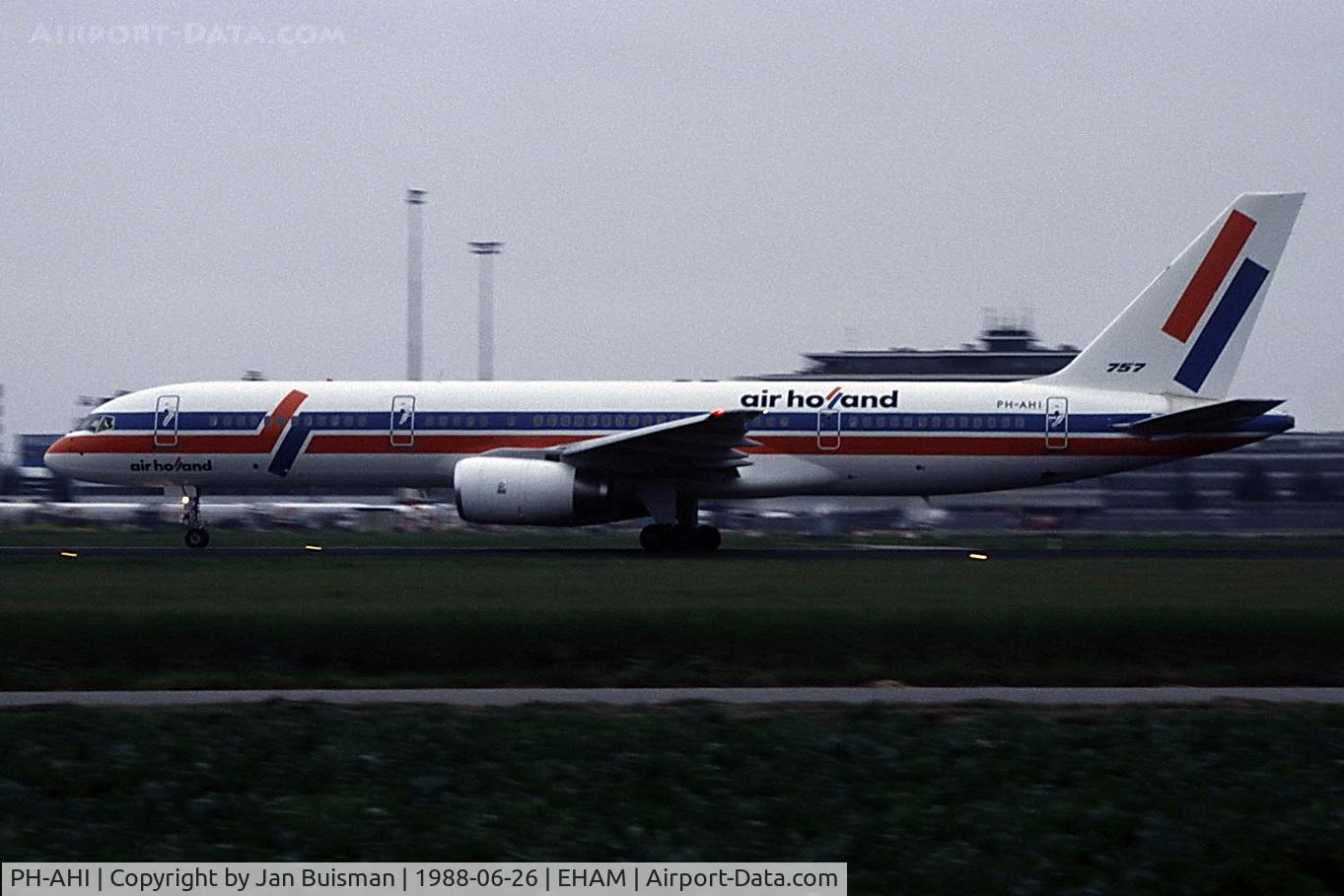 PH-AHI, 1988 Boeing 757-27B C/N 24137, Air Holland