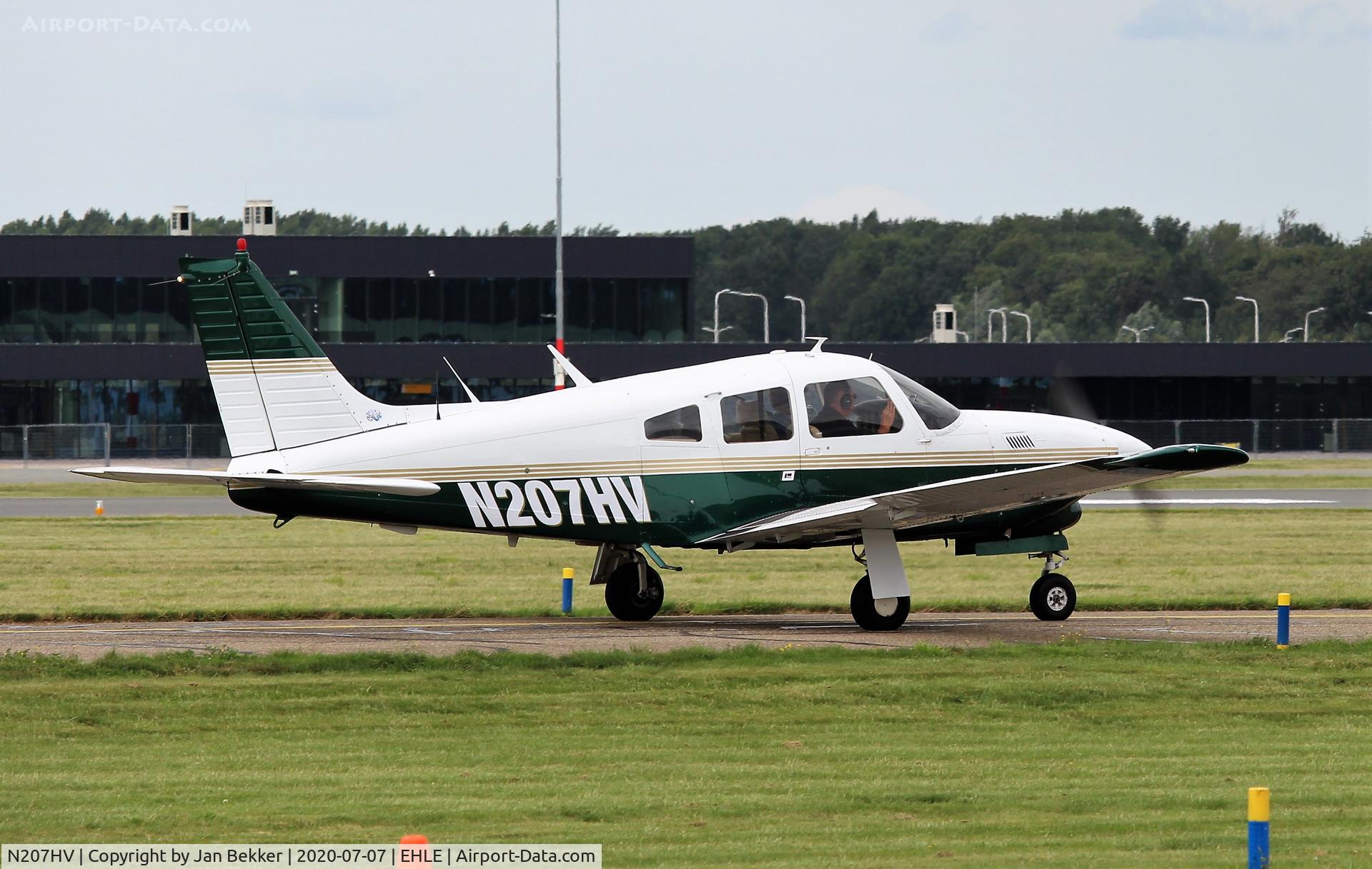 N207HV, 1978 Piper PA-28R-201T Cherokee Arrow III C/N 28R-7803303, Lelystad Airport