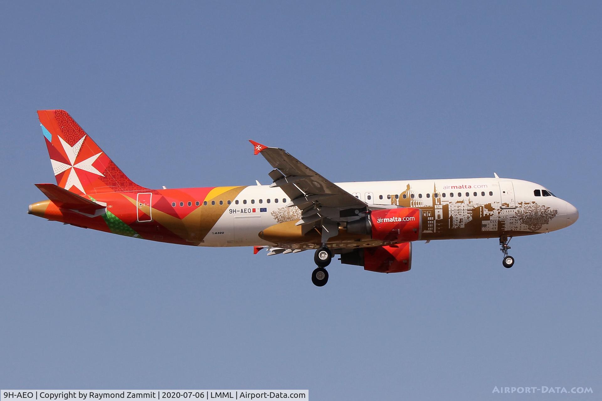 9H-AEO, 2006 Airbus A320-214 C/N 2768, A320 9H-AEO Air Malta