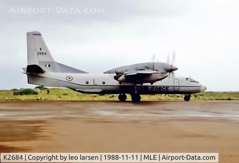 K2684, 1984 Antonov An-32 C/N 02 09, Male 11.11.1988
