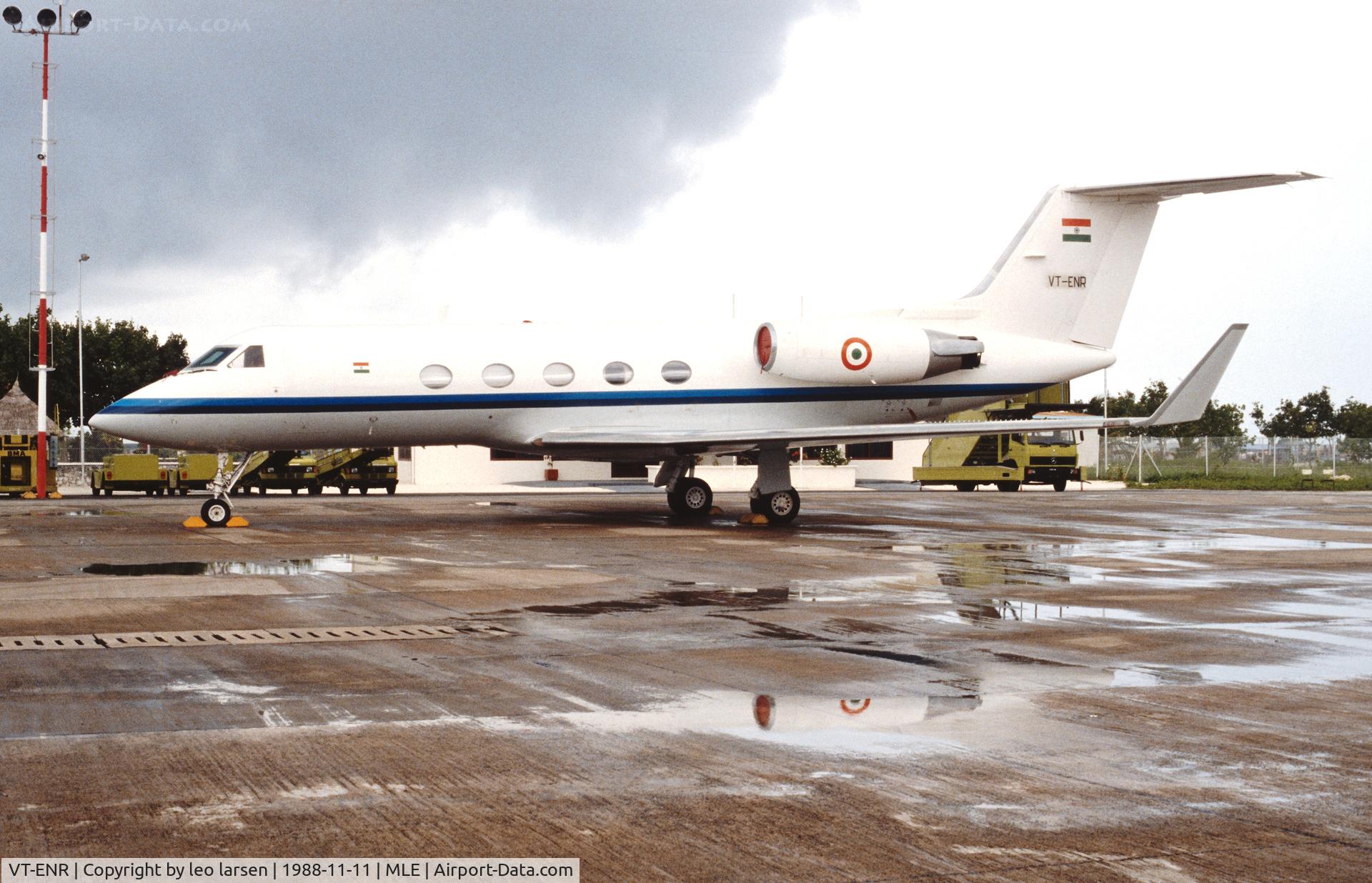 VT-ENR, 1984 Gulfstream G-1159A Gulfstream III C/N 420, Male 11.11.1988