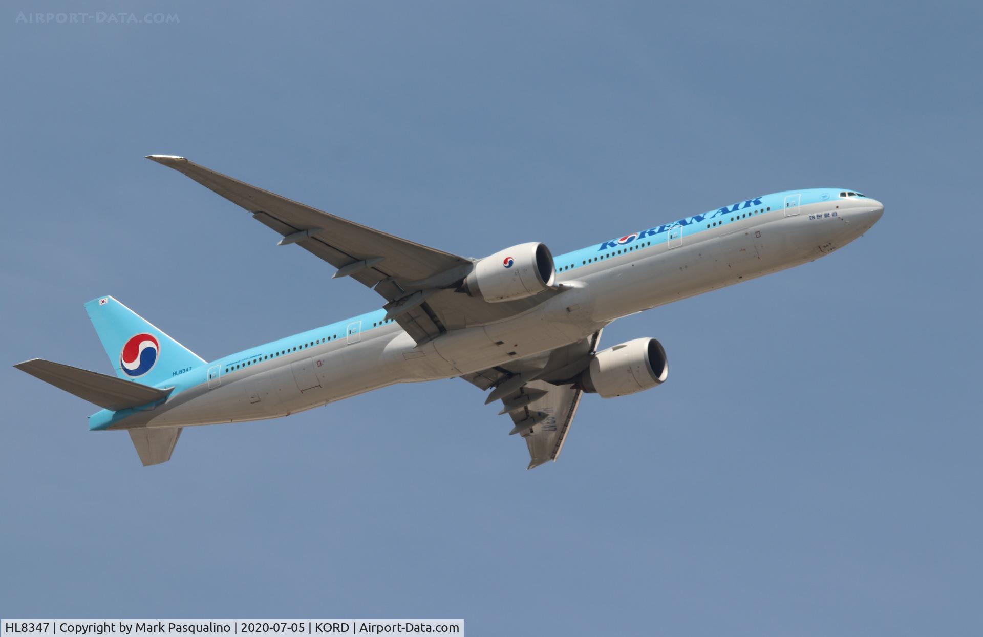 HL8347, 2019 Boeing 777-300/ER C/N 63435, Boeing 777-3B5/ER