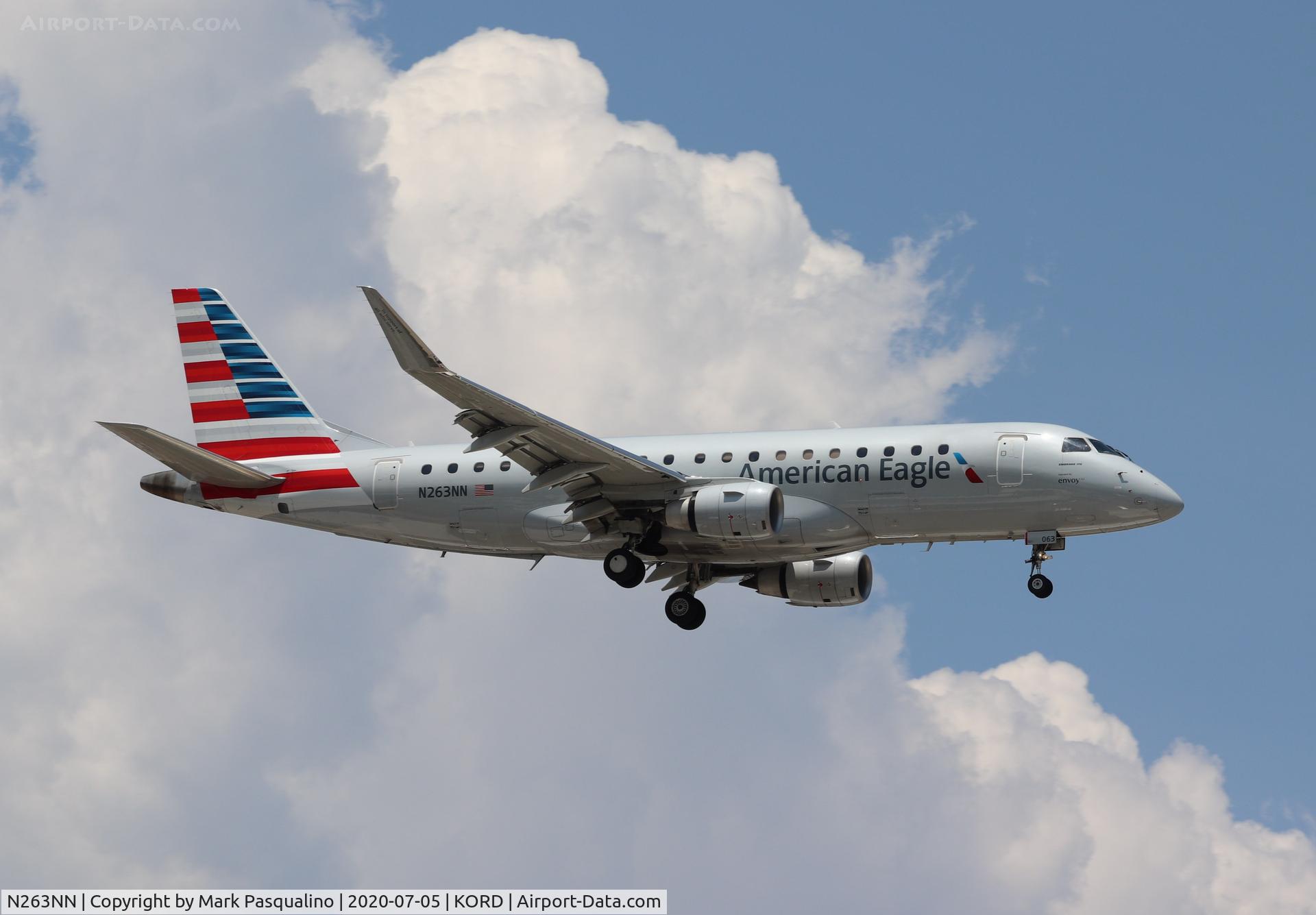N263NN, 2017 Embraer 175LR (ERJ-170-200LR) C/N 17000703, ERJ-170-200LR