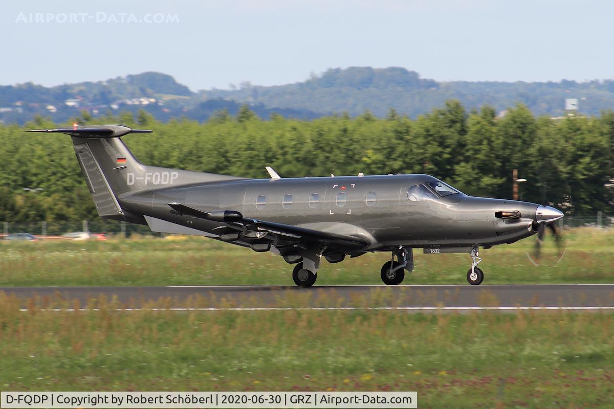 D-FQDP, 2018 Pilatus PC-12/47E C/N 1832, D-FQDP @ LOWG 2020