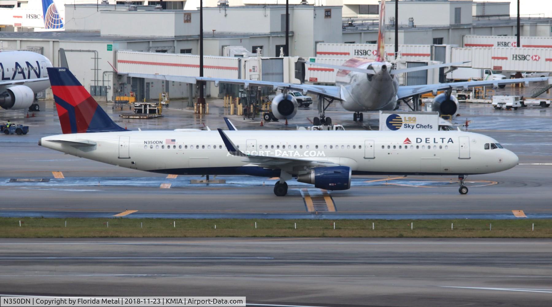 N350DN, 2018 Airbus A321-211 C/N 8207, MIA 2018