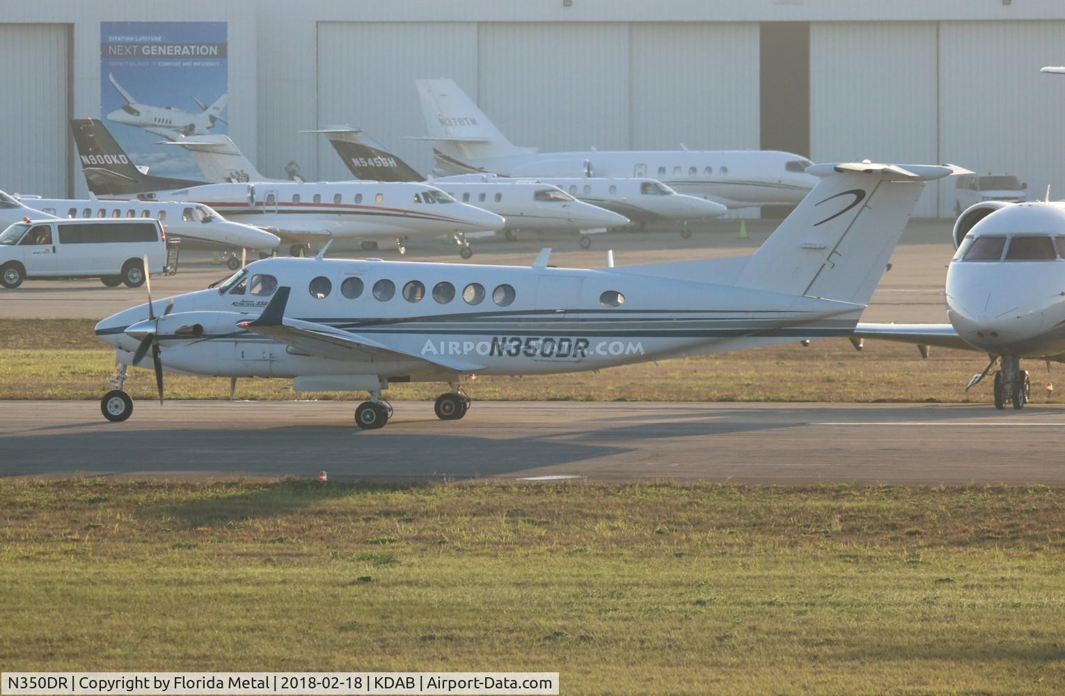 N350DR, 1991 Beech B300 King Air C/N FL63, DAB 2018