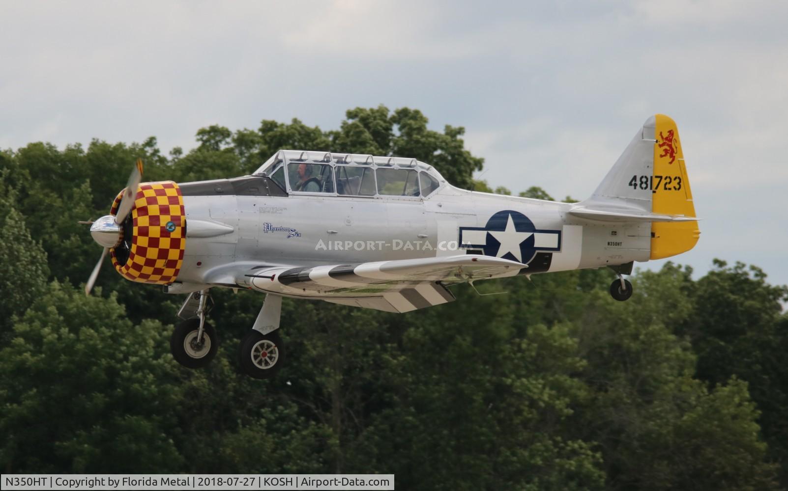 N350HT, 1942 North American AT-6D Texan C/N 43756, OSH 2018