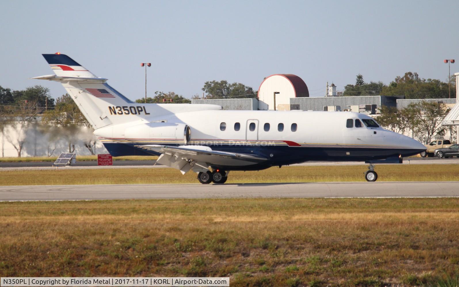 N350PL, 1982 British Aerospace HS.125-700A C/N NA0338, ORL 2017
