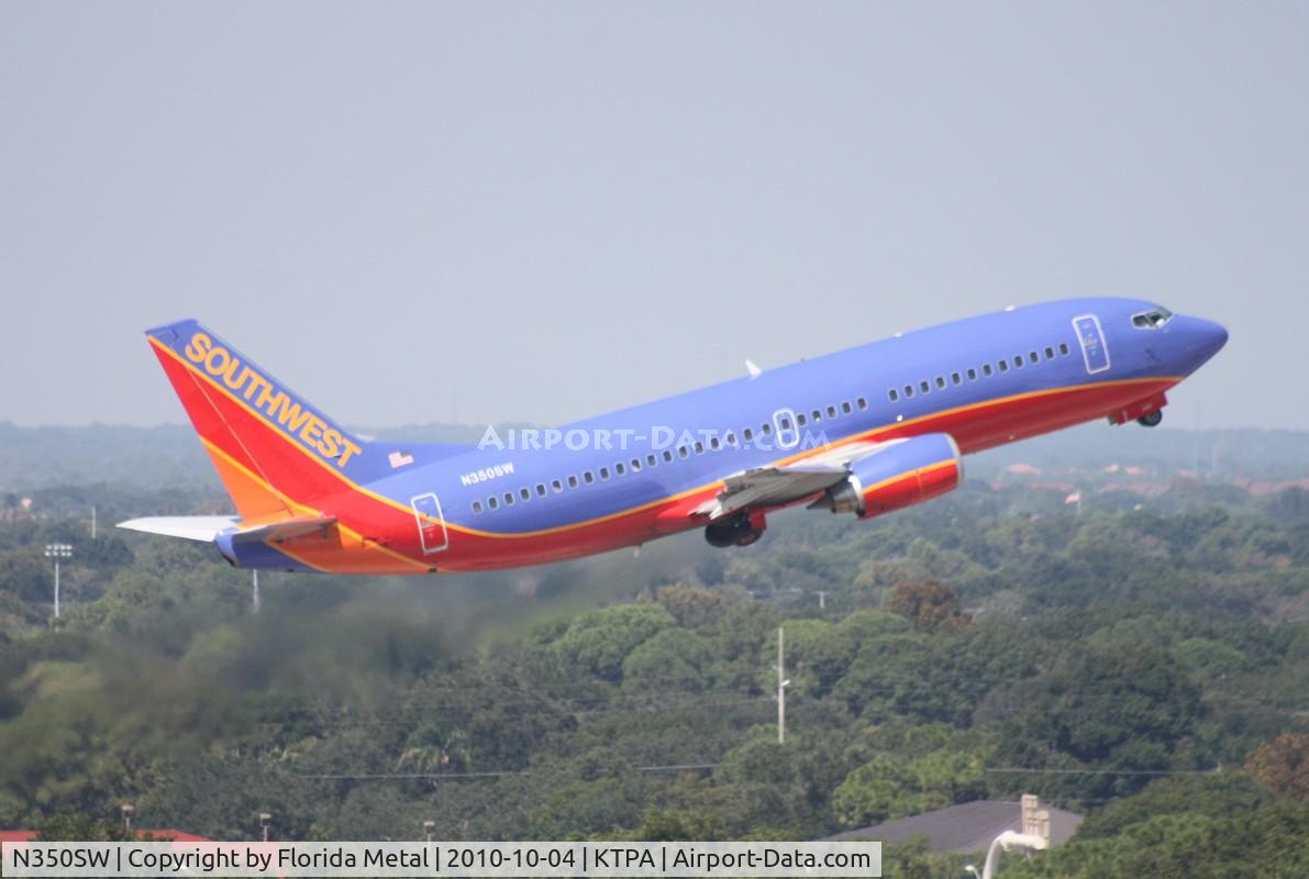 N350SW, 1989 Boeing 737-3H4 C/N 24409, TPA 2010