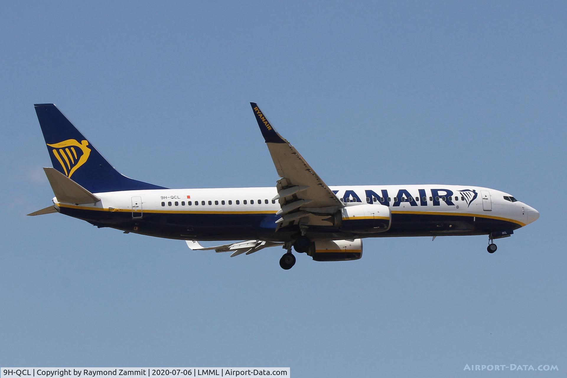 9H-QCL, 2016 Boeing 737-8AS C/N 44732, B737-800 9H-QCL Malta Air