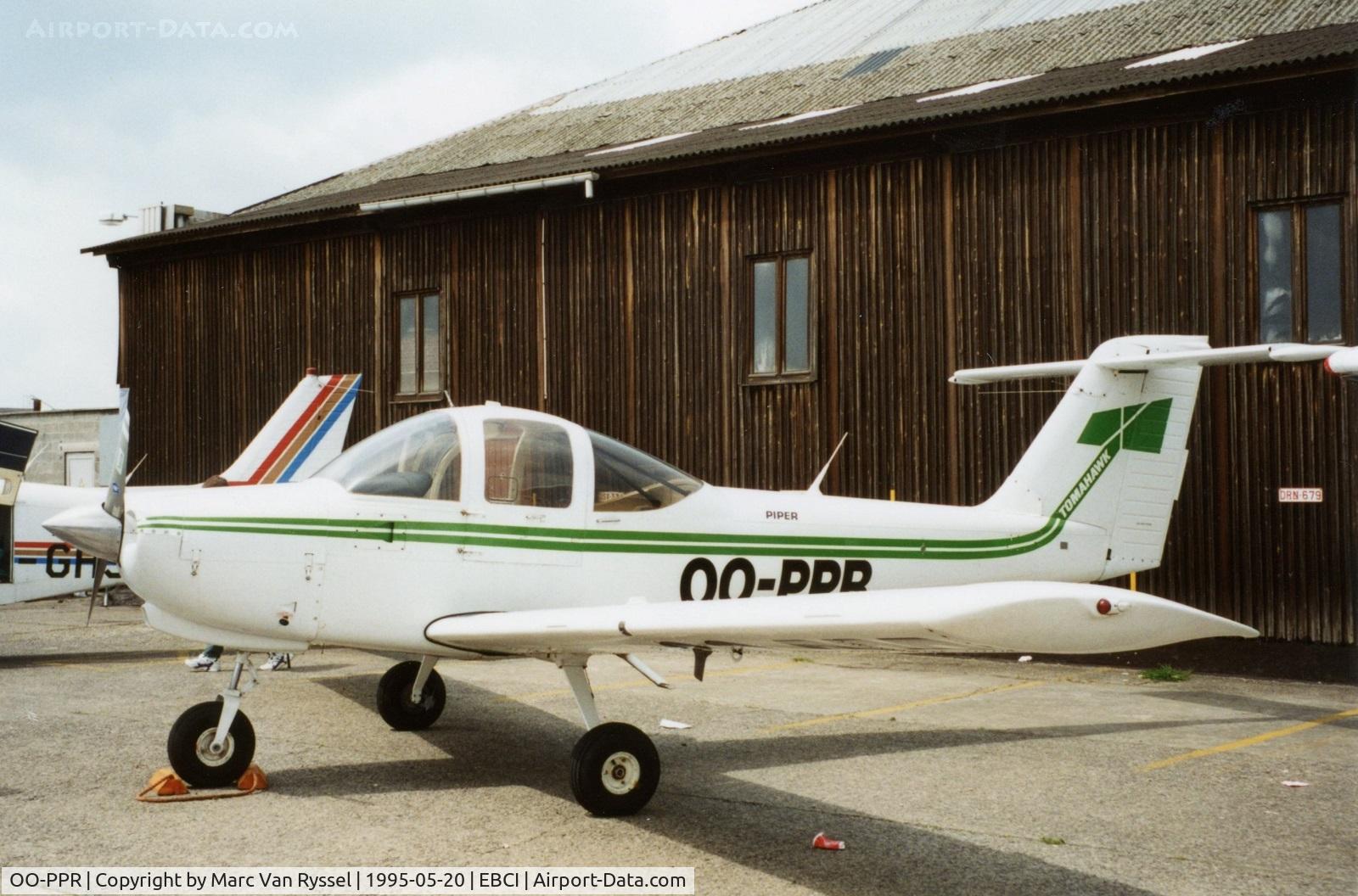 OO-PPR, 1979 Piper PA-38-112 Tomahawk Tomahawk C/N 38-79A1128, At Gosselies.
