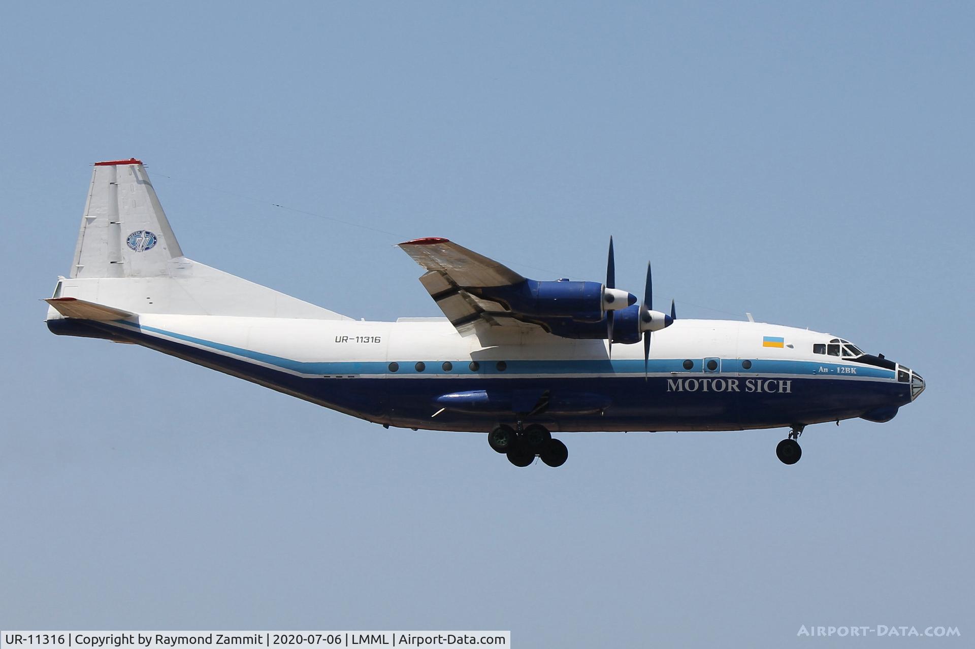 UR-11316, 1969 Antonov An-12BK C/N 9346810, Antonov An-12BK UR-11316 Motor Sich Airlines
