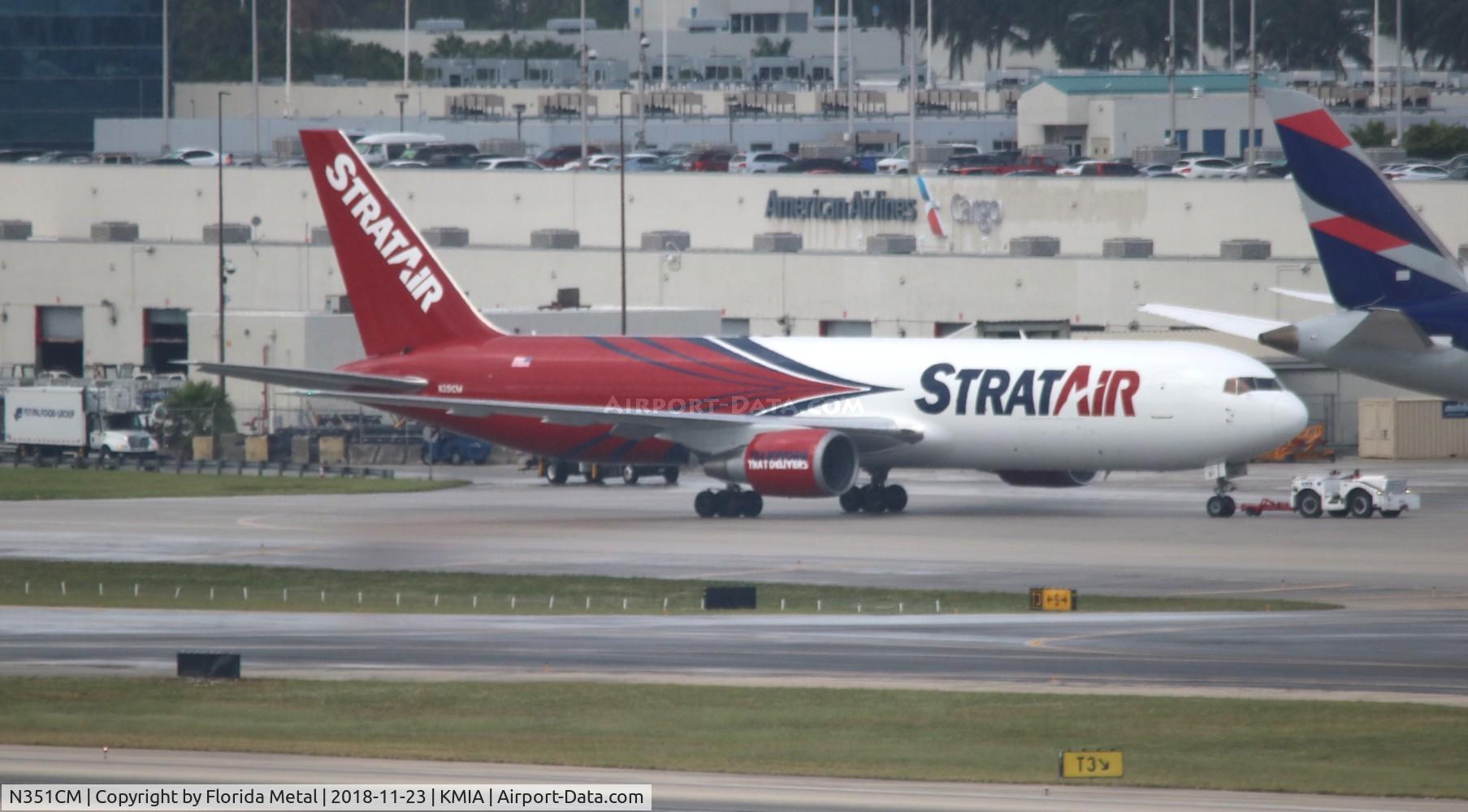 N351CM, 1992 Boeing 767-323 C/N 25201, MIA 2018