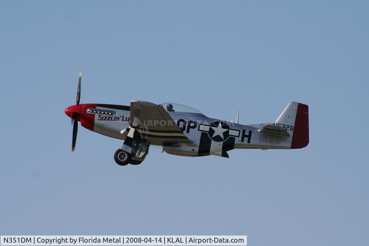 N351DM, 1944 North American P-51D Mustang C/N 122-40998 (44-74458), SNF 2008