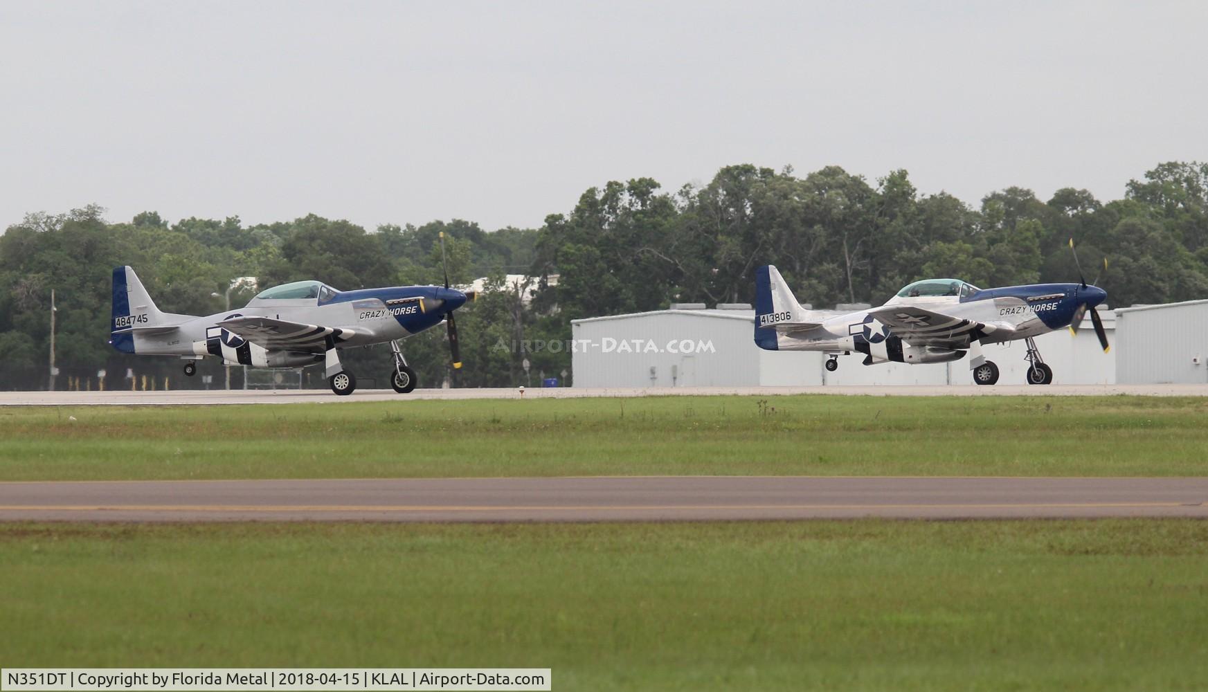 N351DT, 1944 North American P-51D Mustang C/N 122-41042, SNF 2018