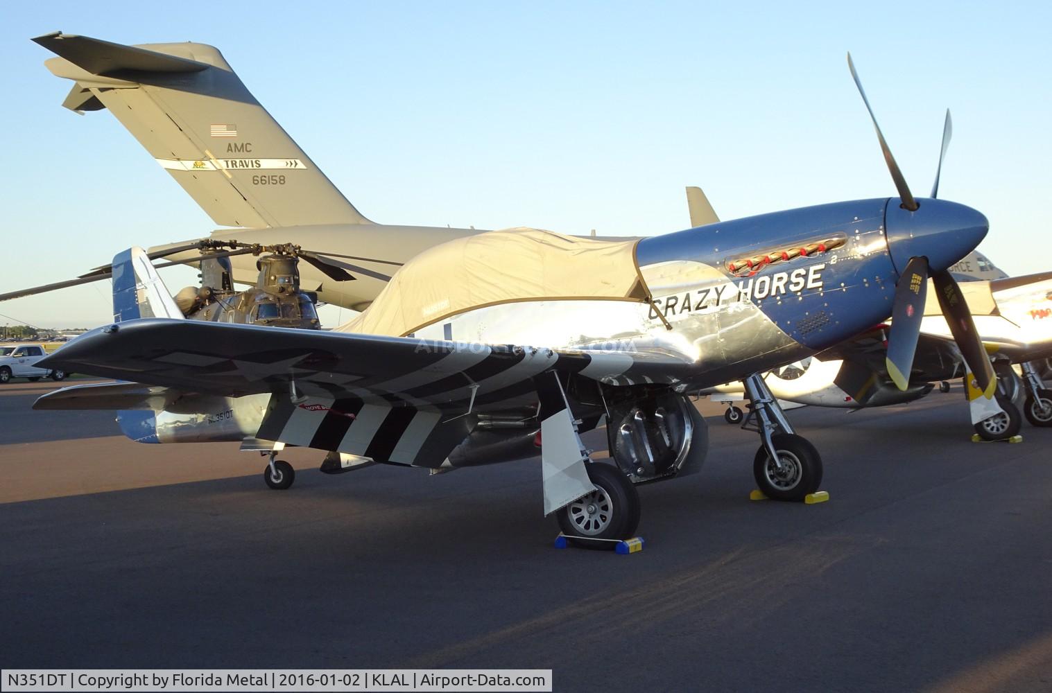 N351DT, 1944 North American P-51D Mustang C/N 122-41042, SNF 2017
