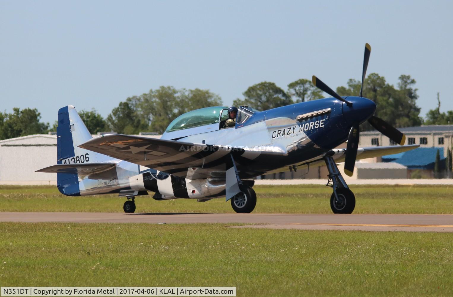 N351DT, 1944 North American P-51D Mustang C/N 122-41042, SNF 2017