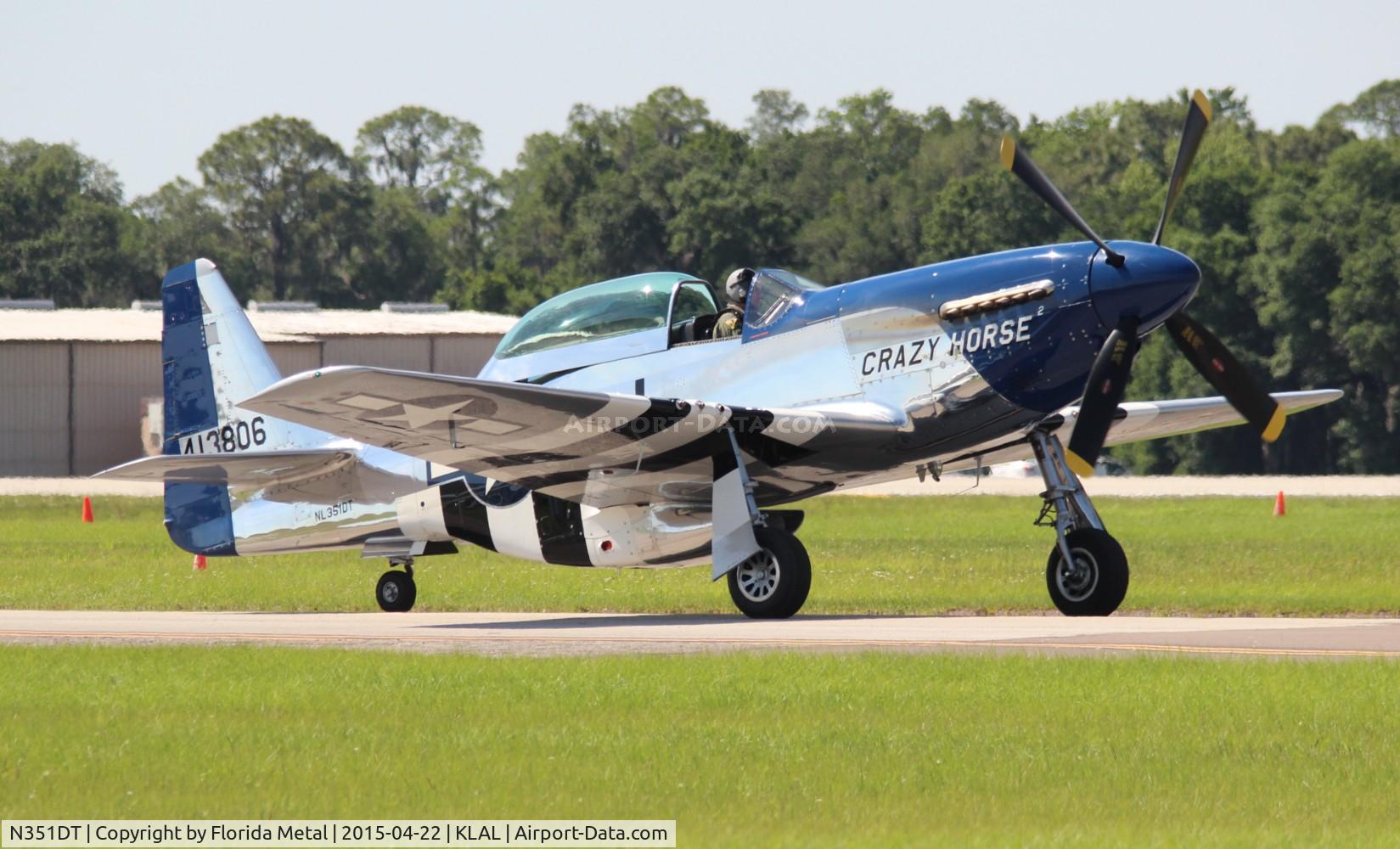 N351DT, 1944 North American P-51D Mustang C/N 122-41042, SNF 2015