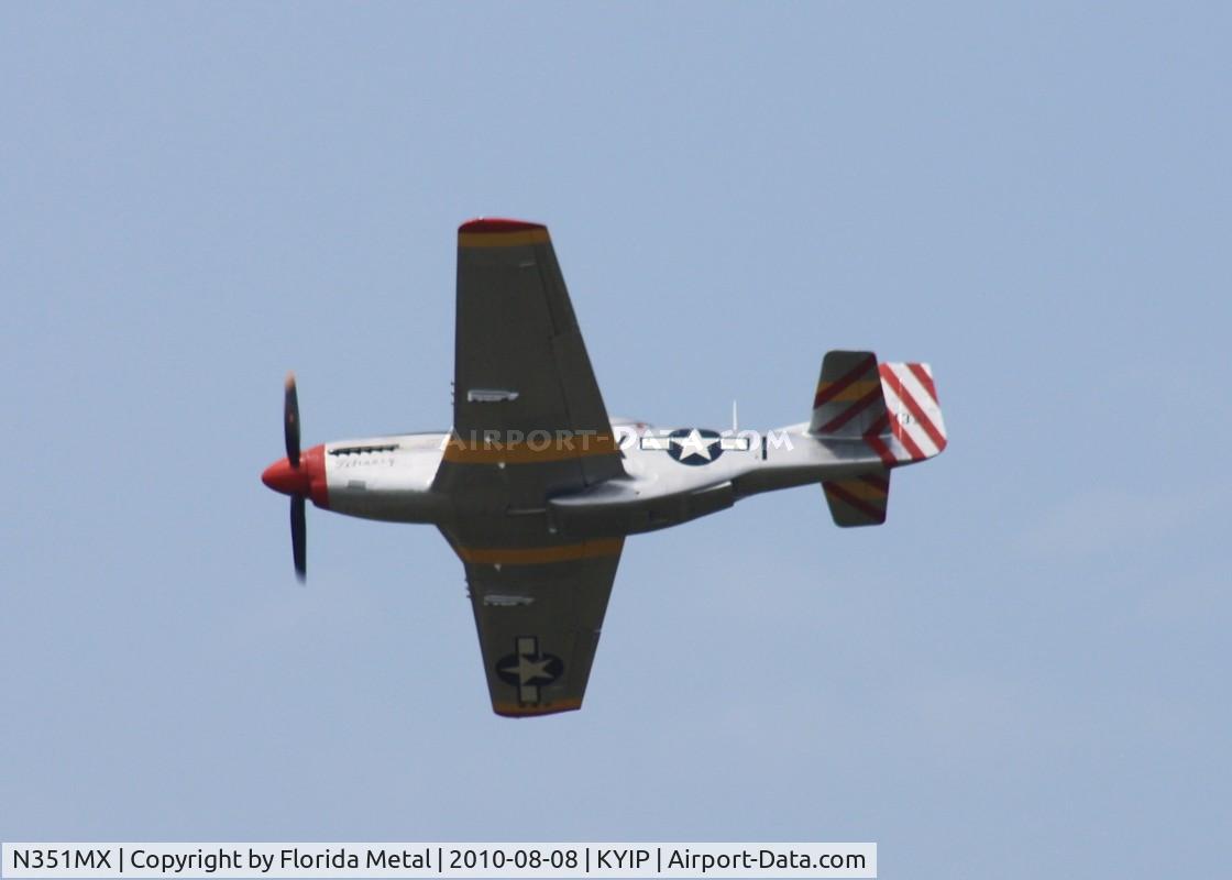 N351MX, 1944 North American P-51D Mustang C/N 122-40931 (44-74391), TOM 2010