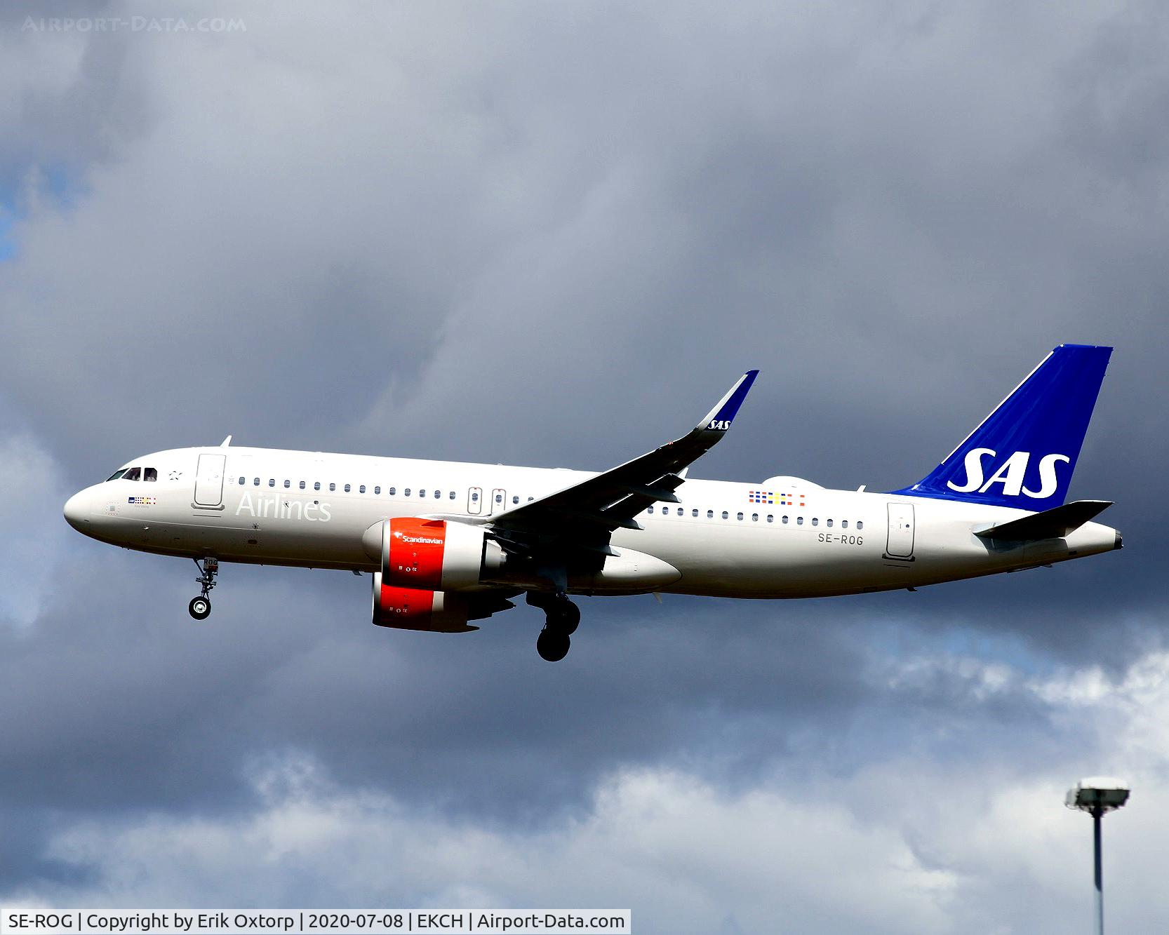 SE-ROG, 2019 Airbus A320-251NEO C/N 9089, SE-ROG landing rw 22L