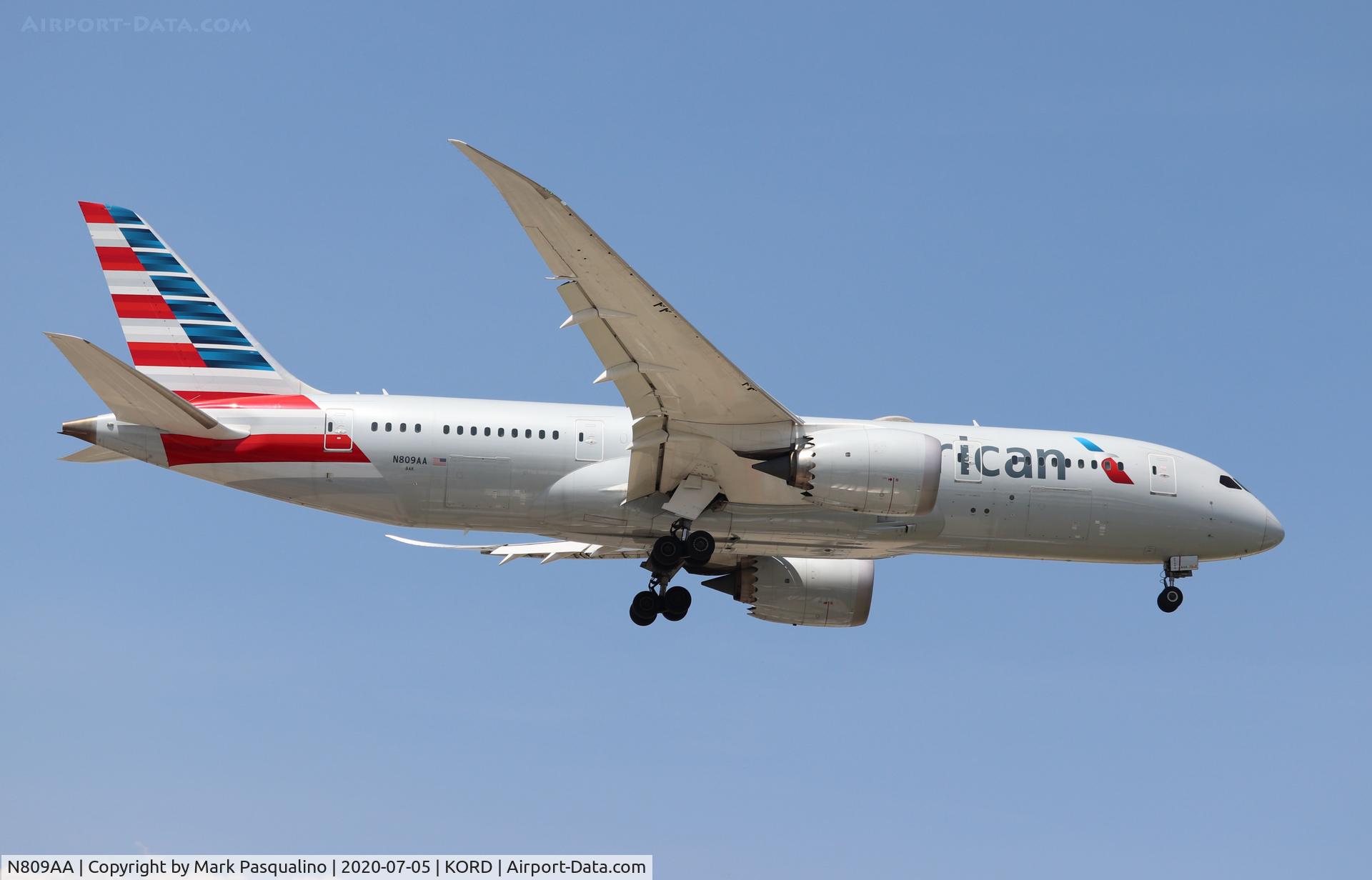 N809AA, 2015 Boeing 787-8 Dreamliner C/N 40627, Boeing 787-8