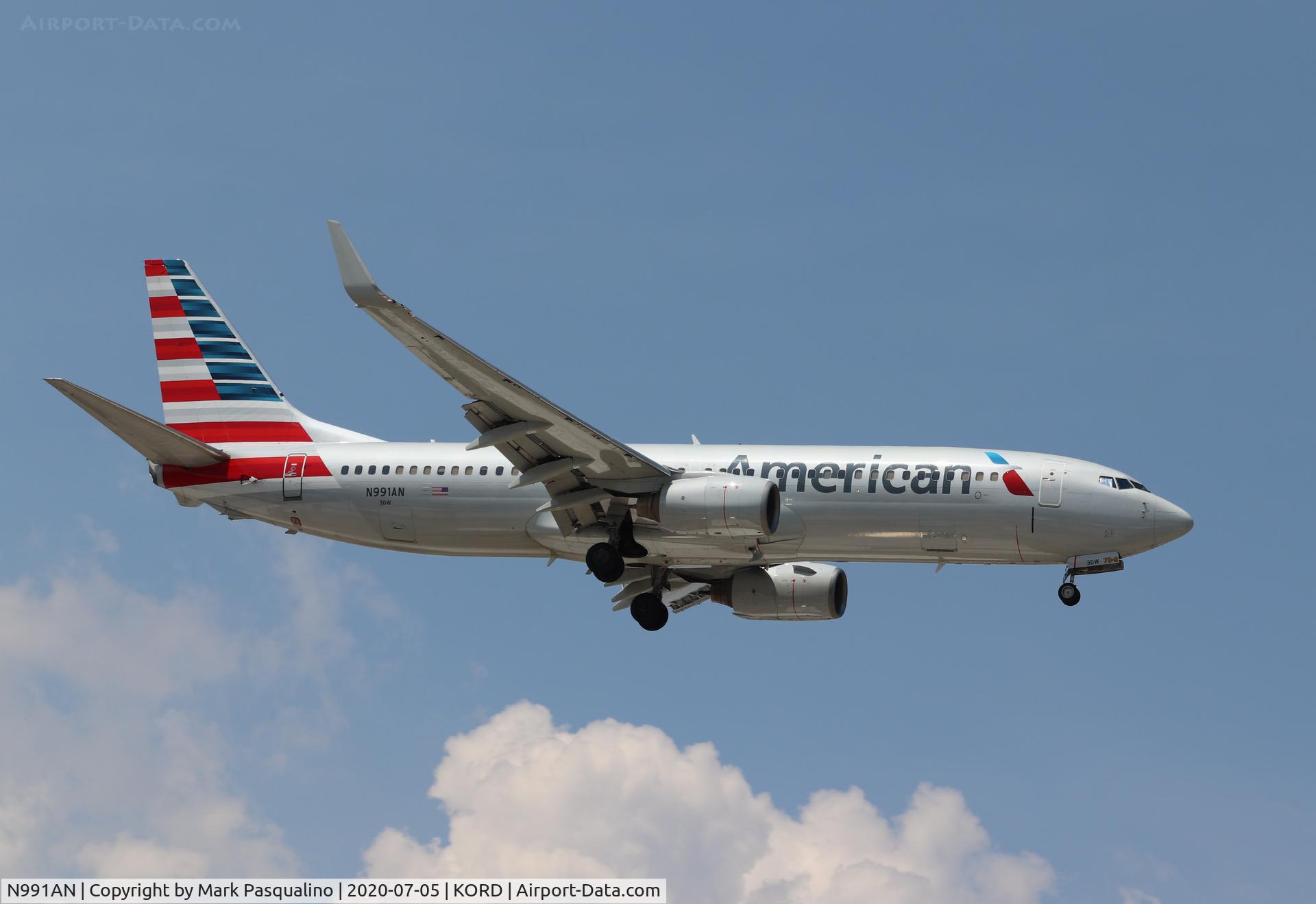N991AN, 2009 Boeing 737-823 C/N 30920, Boeing 737-823