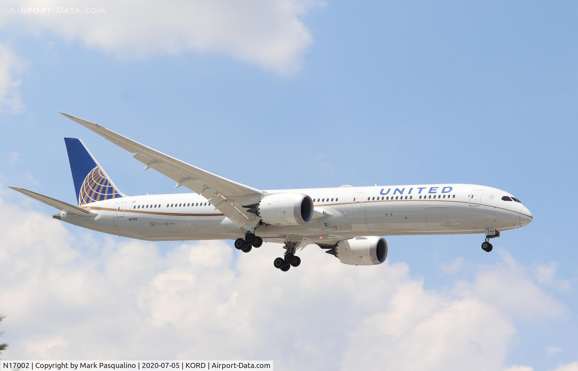 N17002, 2018 Boeing 787-10 Dreamliner C/N 40930, Boeing 787-10