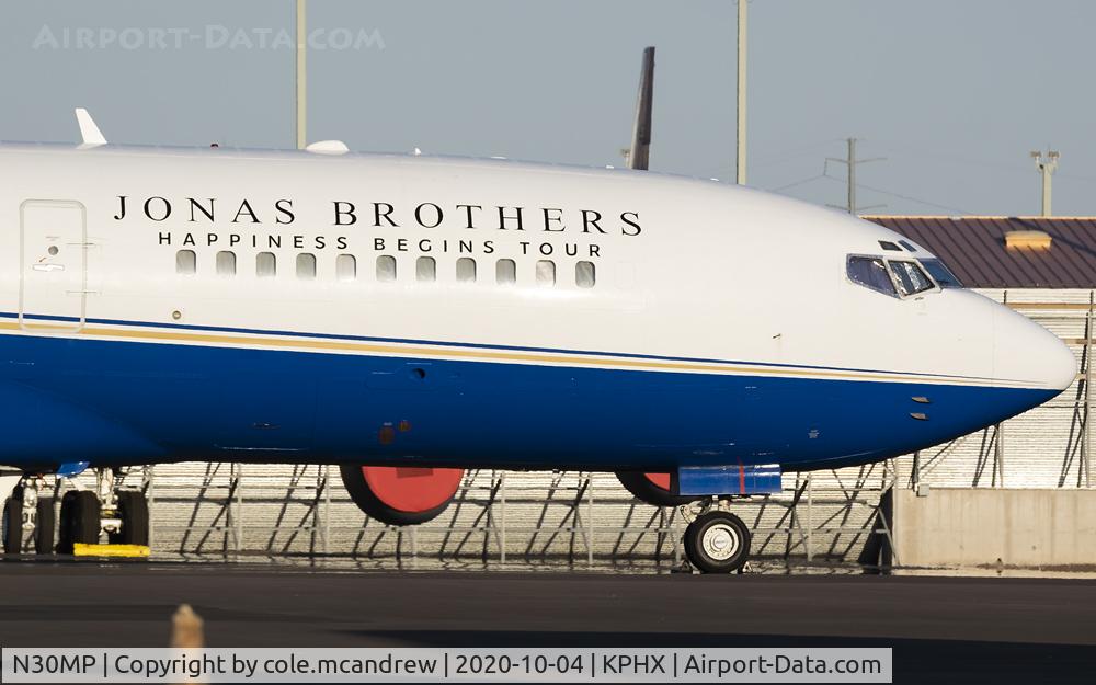 N30MP, 1966 Boeing 727-21 C/N 18998, Jonas Brothers 727 at PHX